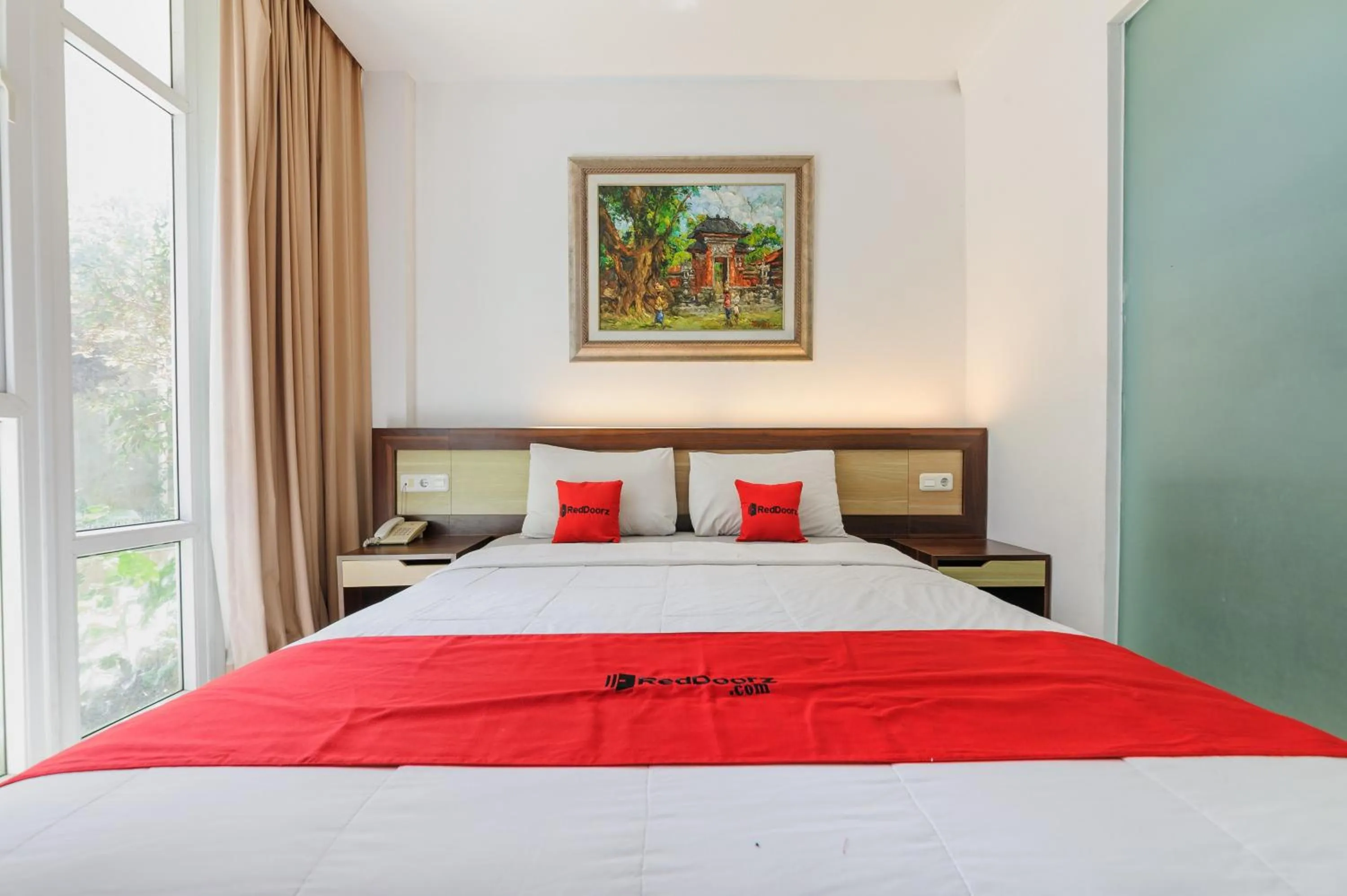 Bedroom, Bed in RedDoorz at Bali Kepundung Denpasar