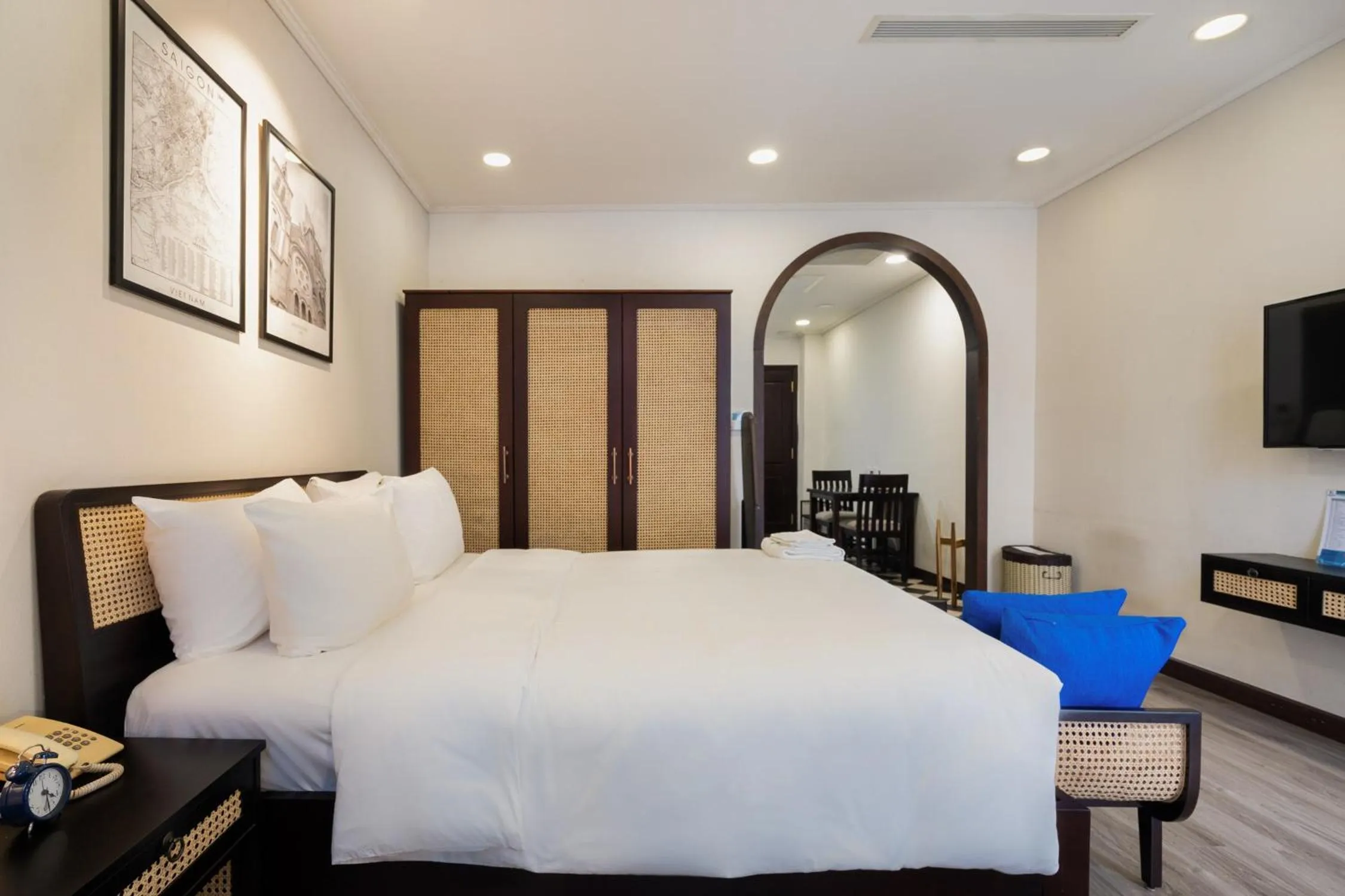 Photo of the whole room, Bed in Rustique Maison