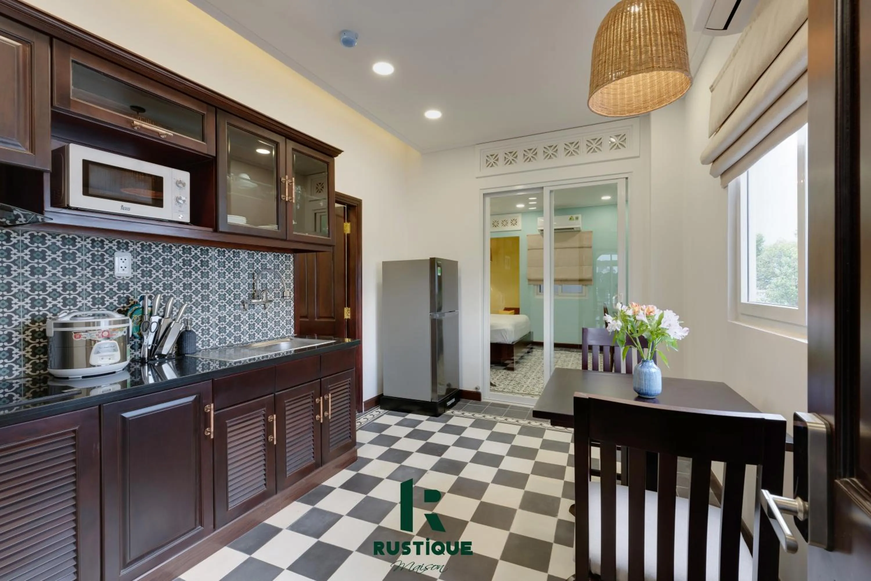 Kitchen or kitchenette in Rustique Maison