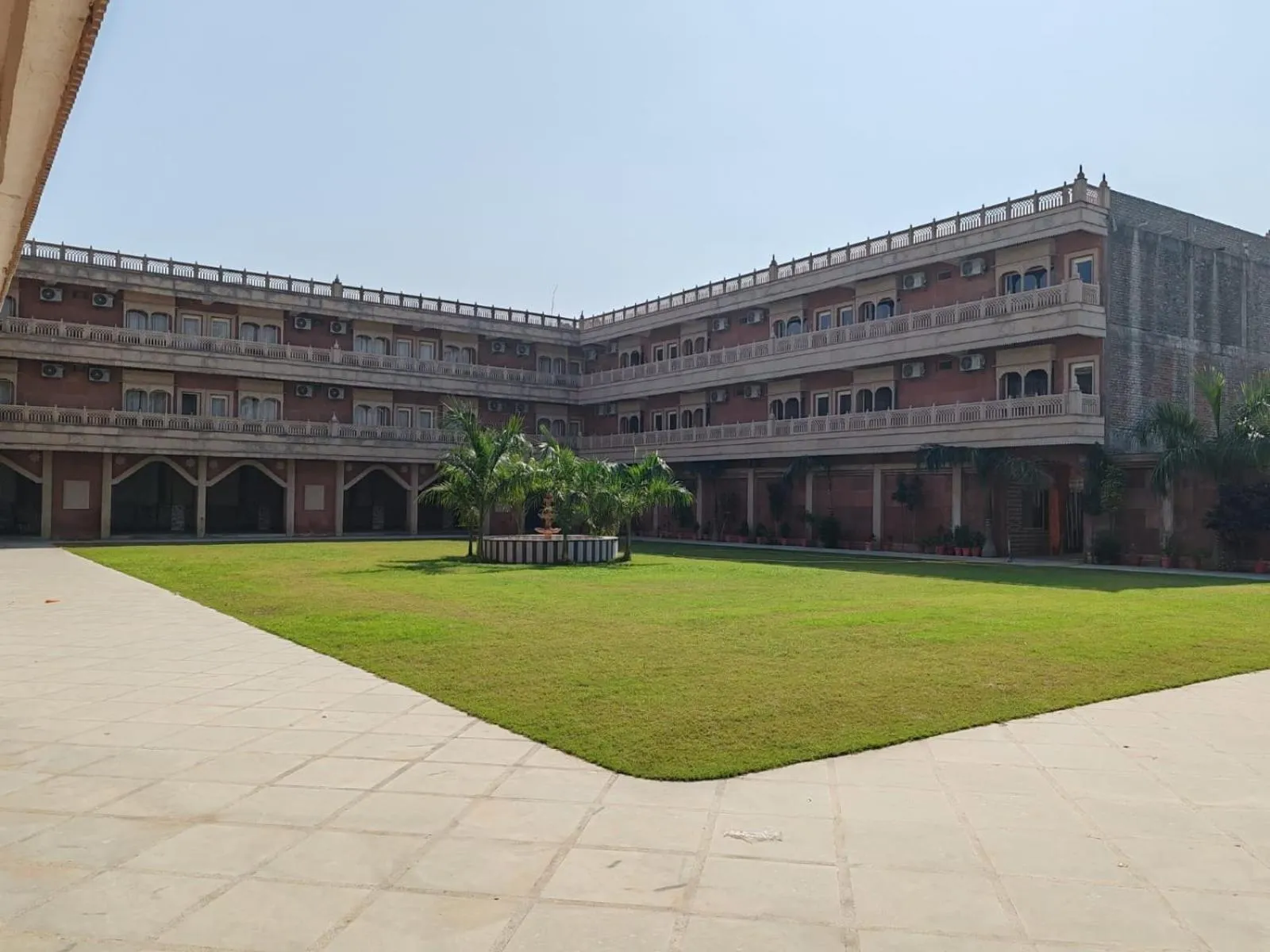 Property building in Hotel Rajwada palace