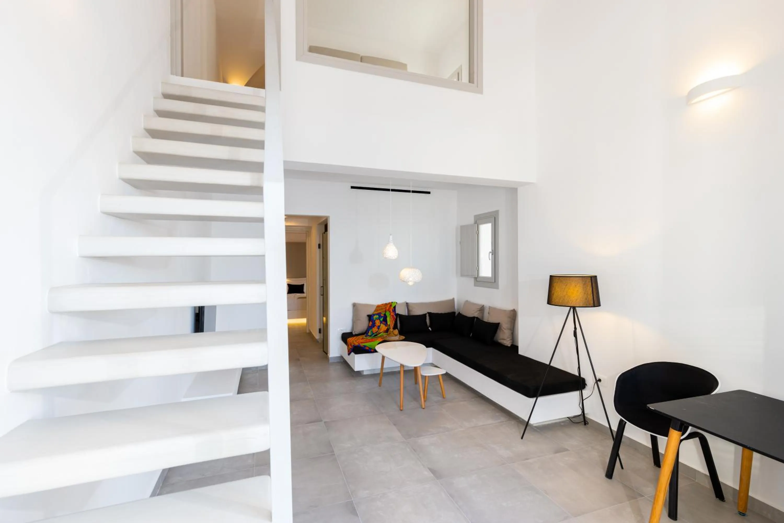 Living room in SERAPIAS SUITES