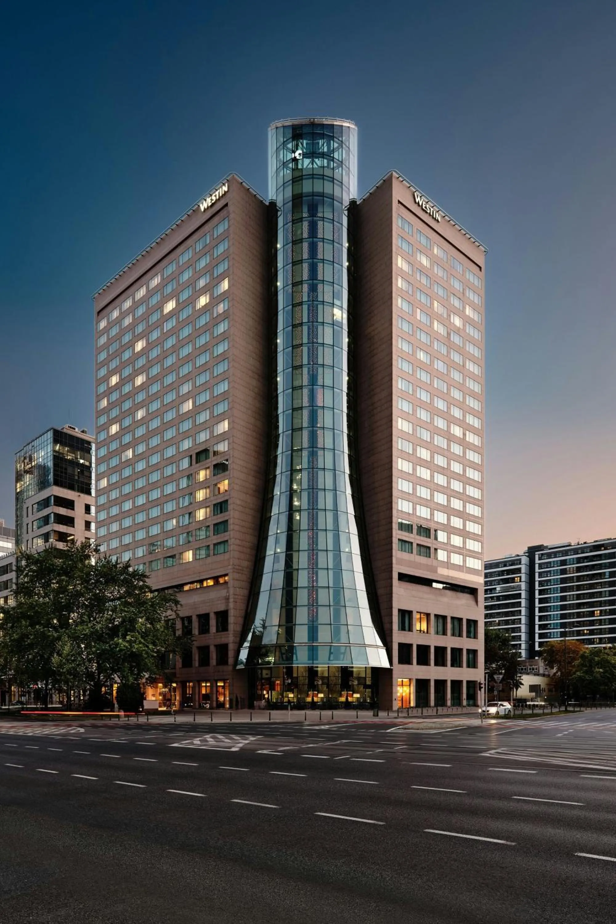 Property building in The Westin Warsaw