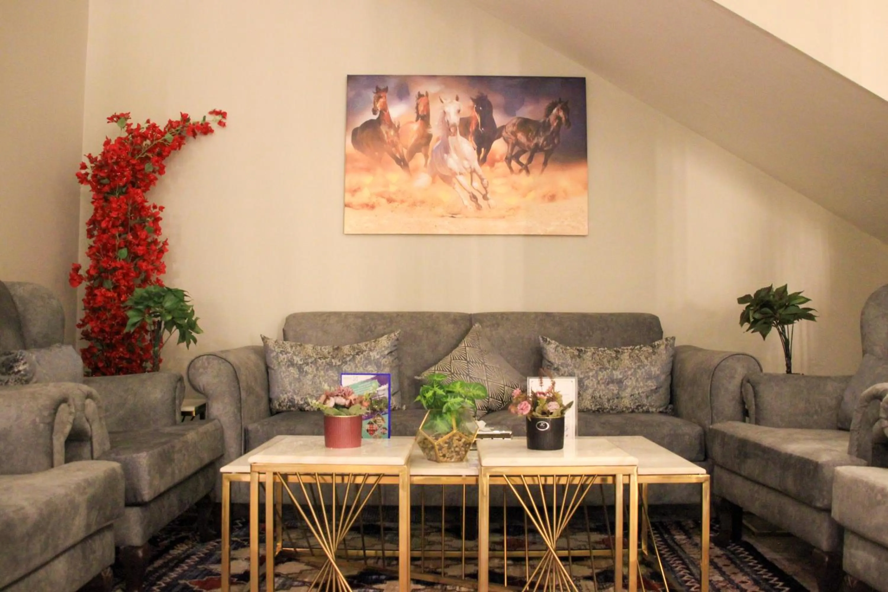 Lobby or reception in شقق منازل سوات للشقق المخدومة