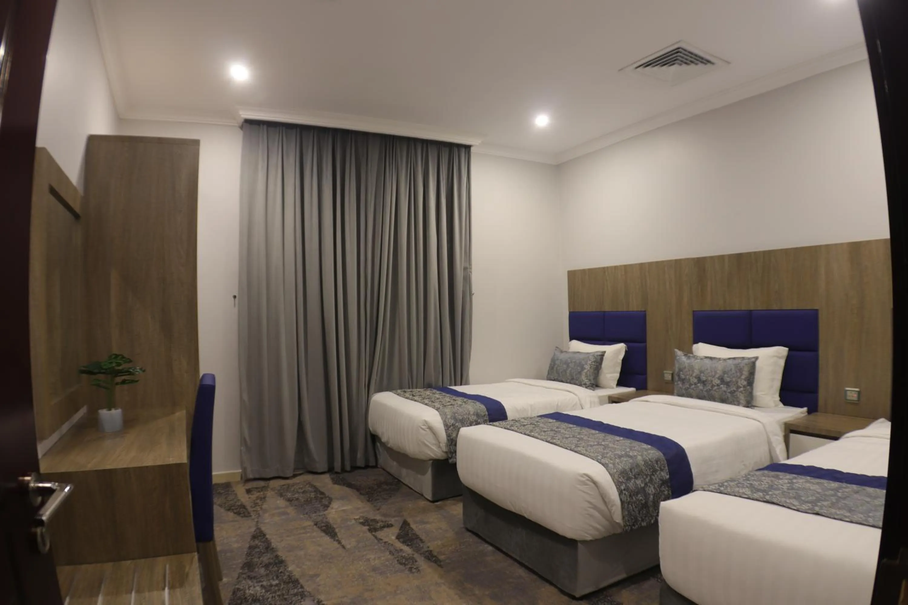 Bed in شقق منازل سوات للشقق المخدومة