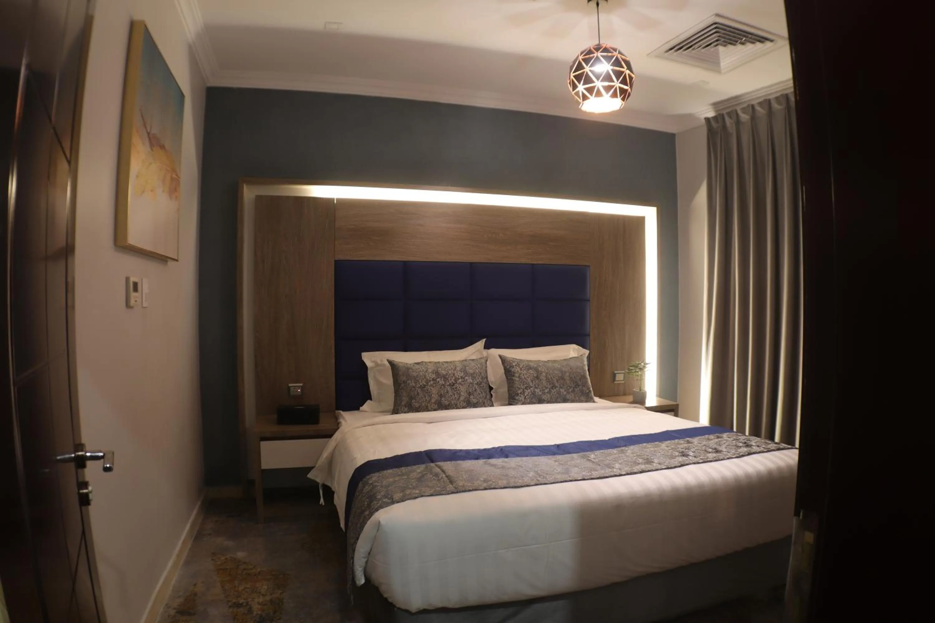 Bed in شقق منازل سوات للشقق المخدومة