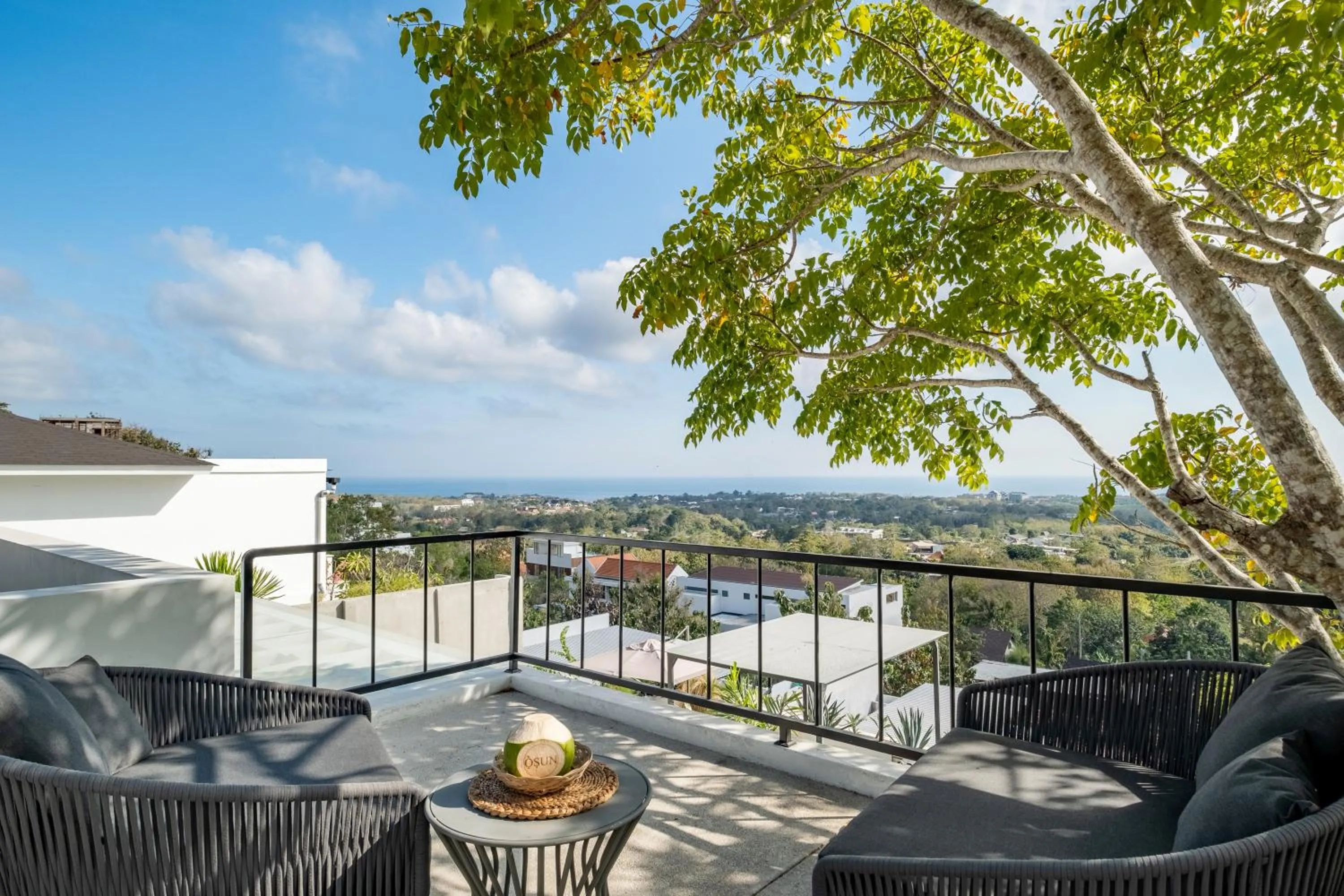 Natural landscape in Villa Osun