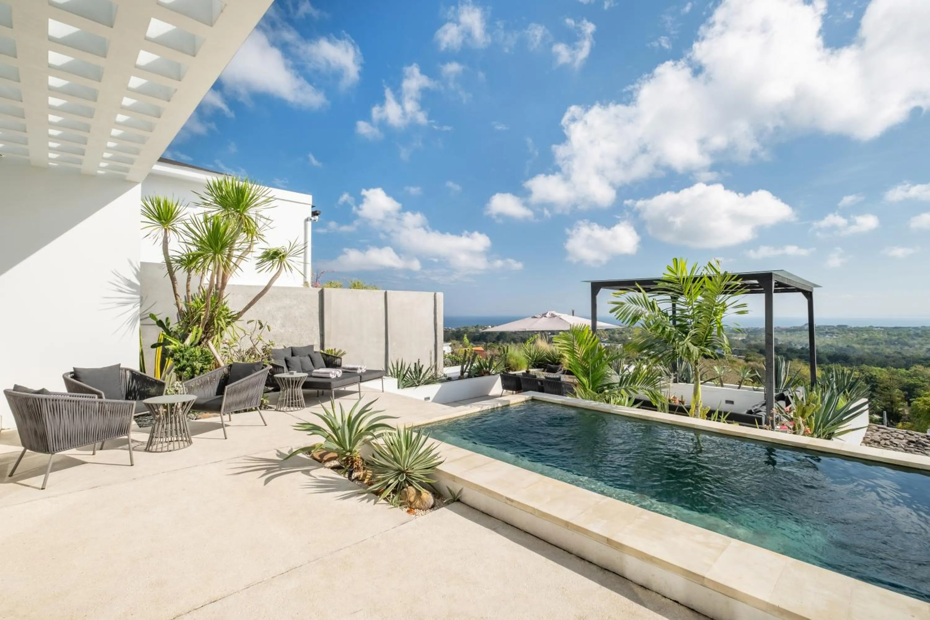 Natural landscape in Villa Osun