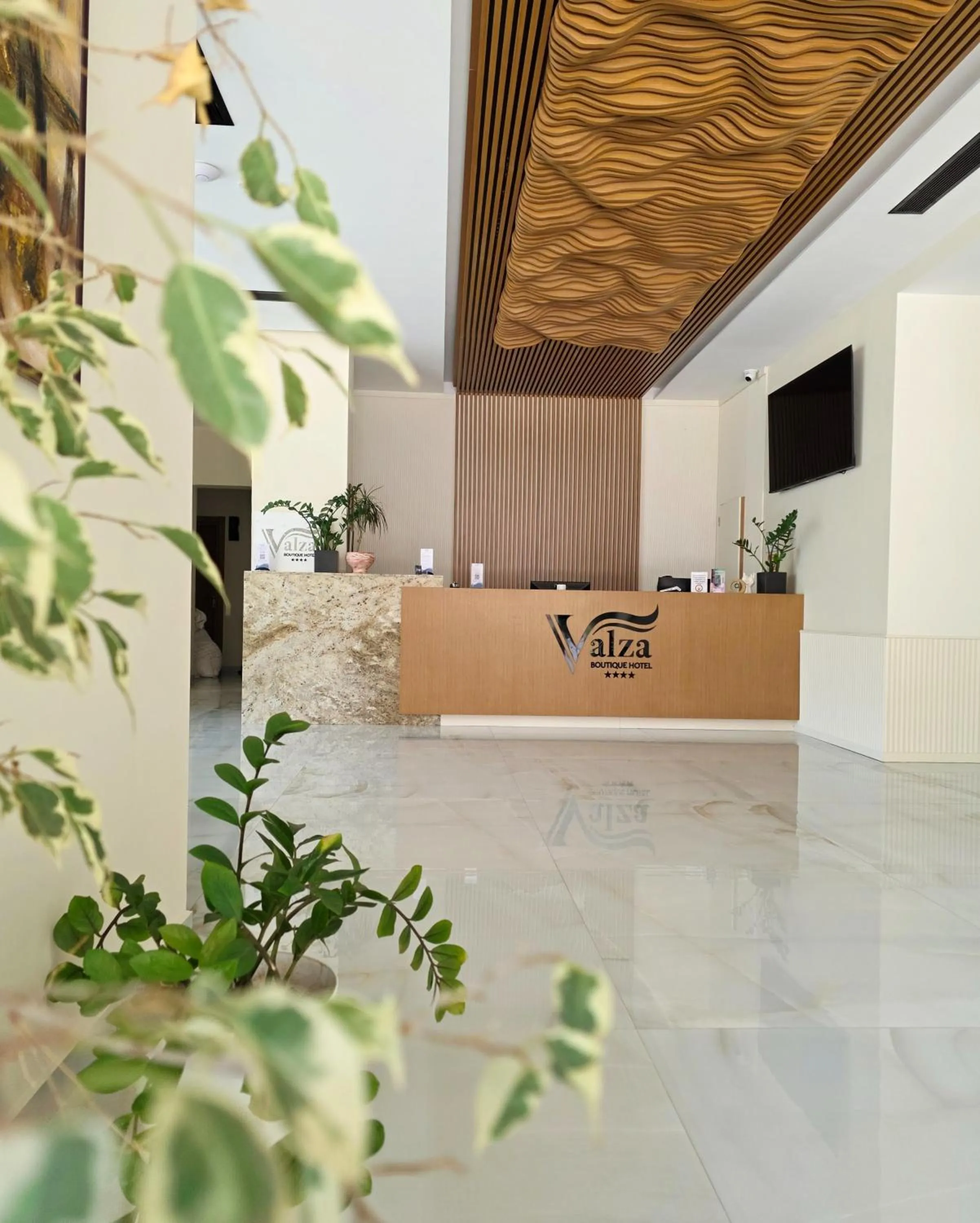 Lobby or reception in Valza Boutique Hotel