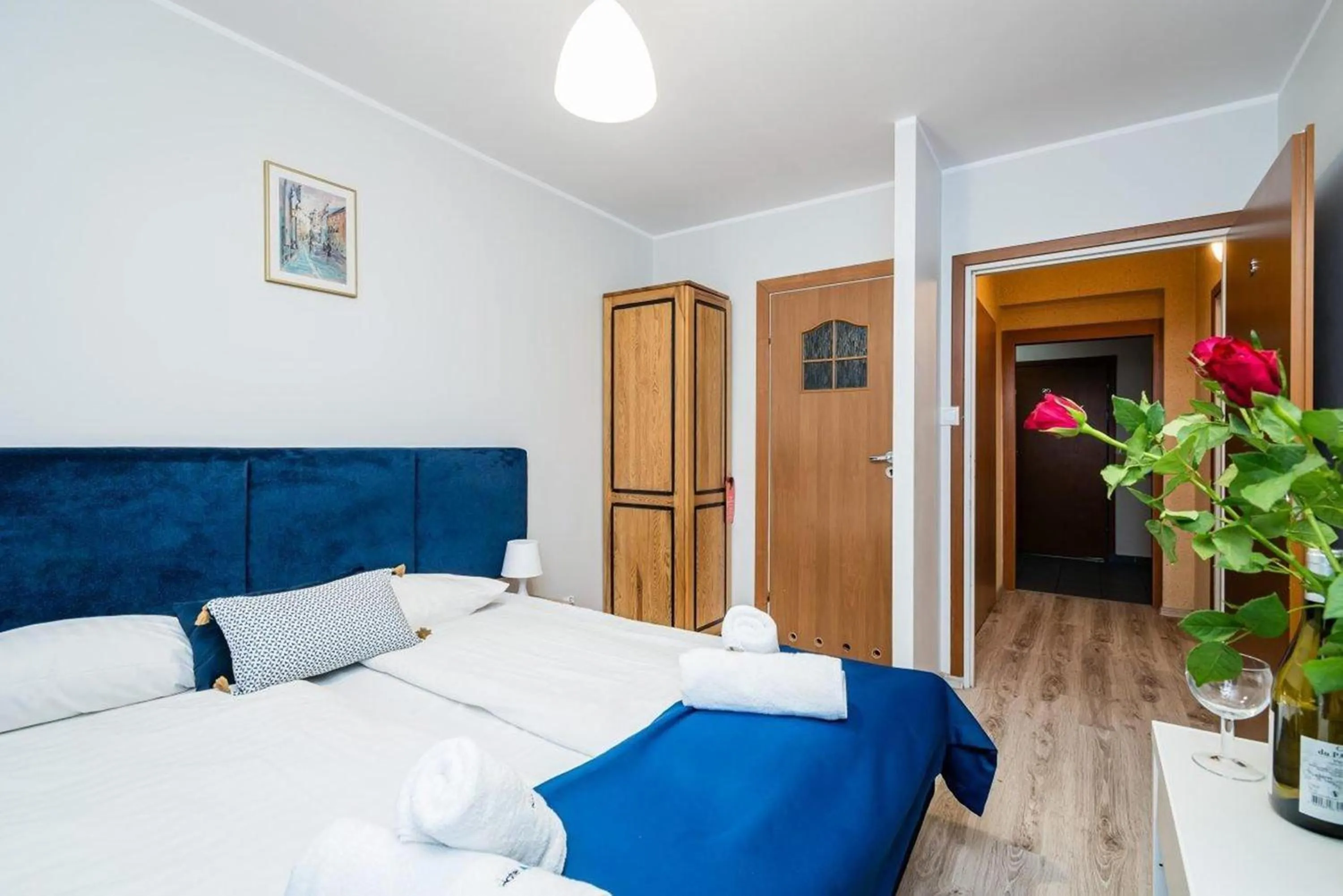 Bed in Hotel Nowa Panorama