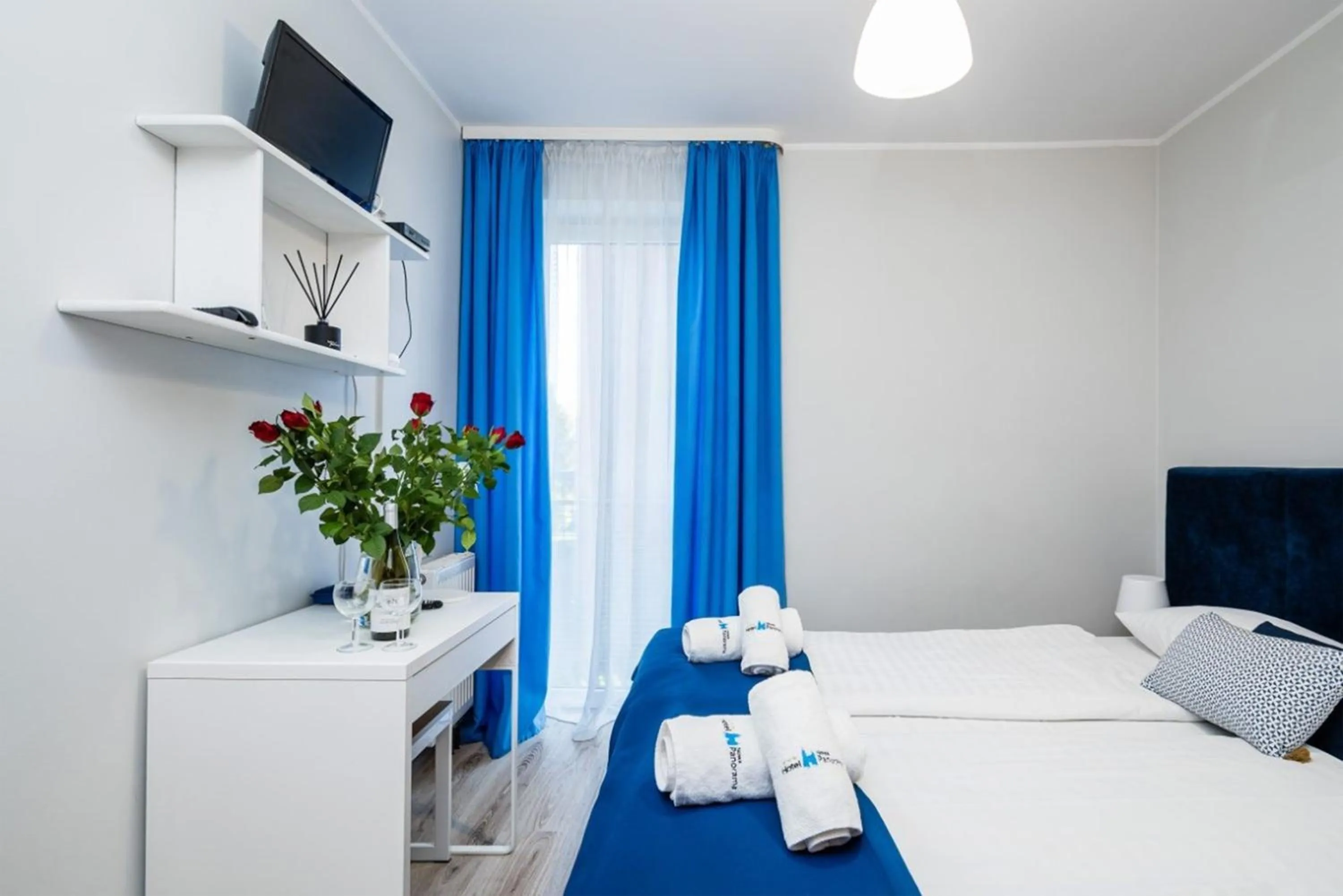 Bed in Hotel Nowa Panorama