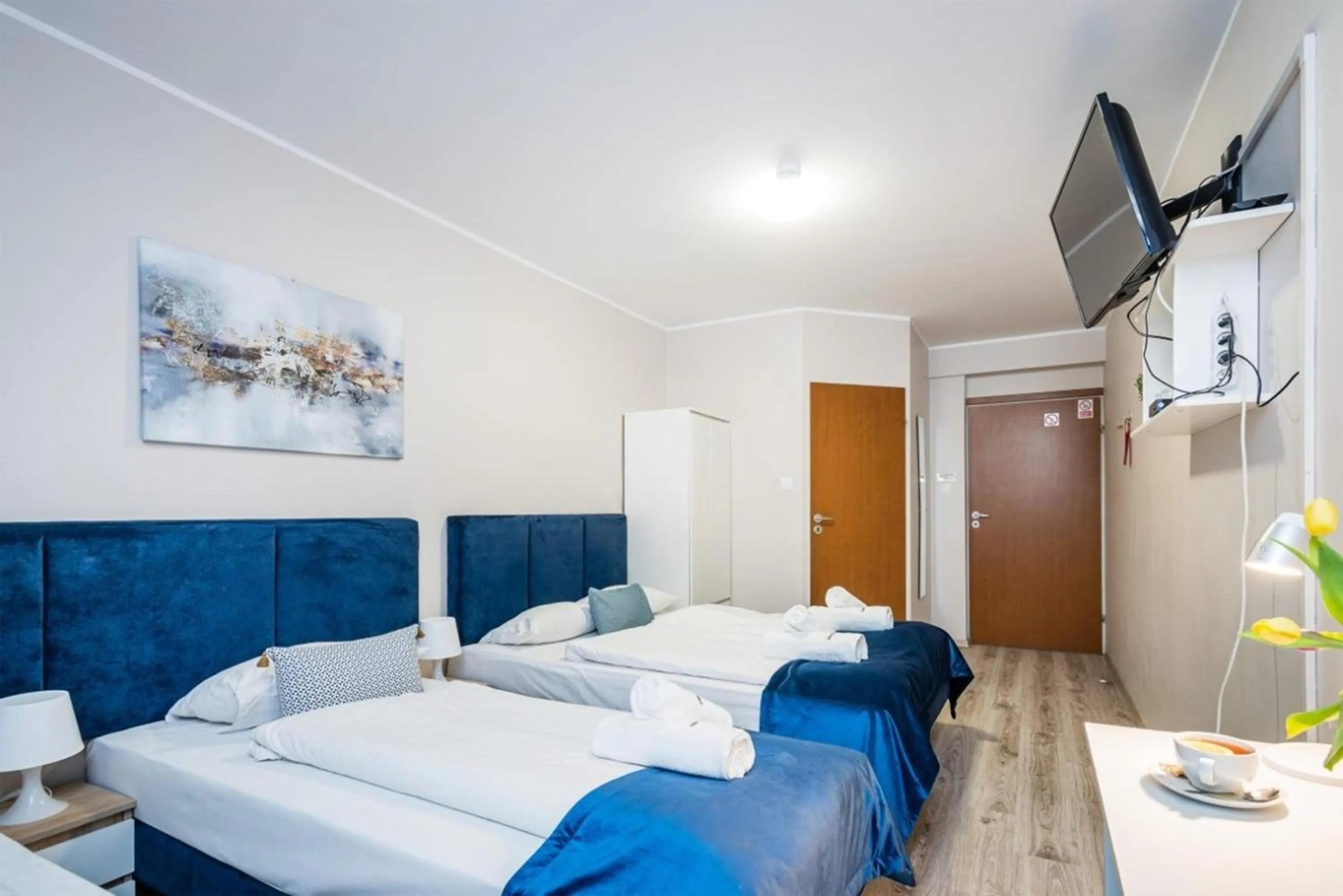 Bed in Hotel Nowa Panorama