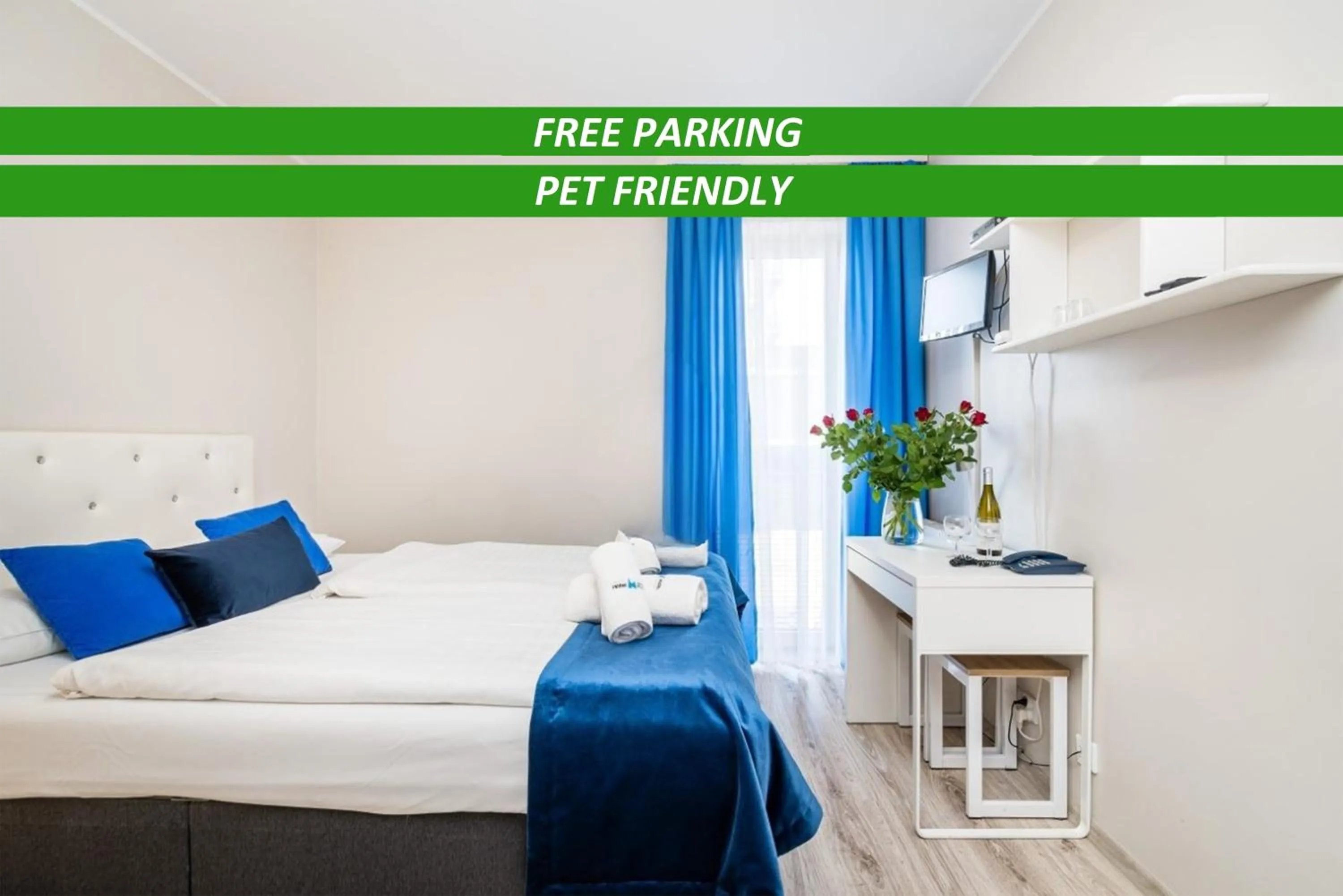 Bed in Hotel Nowa Panorama