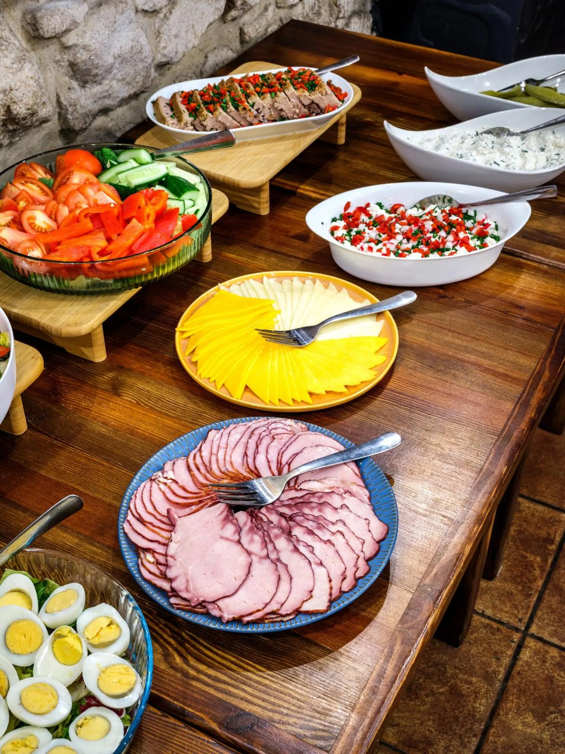 Breakfast in Hotel Rezydent