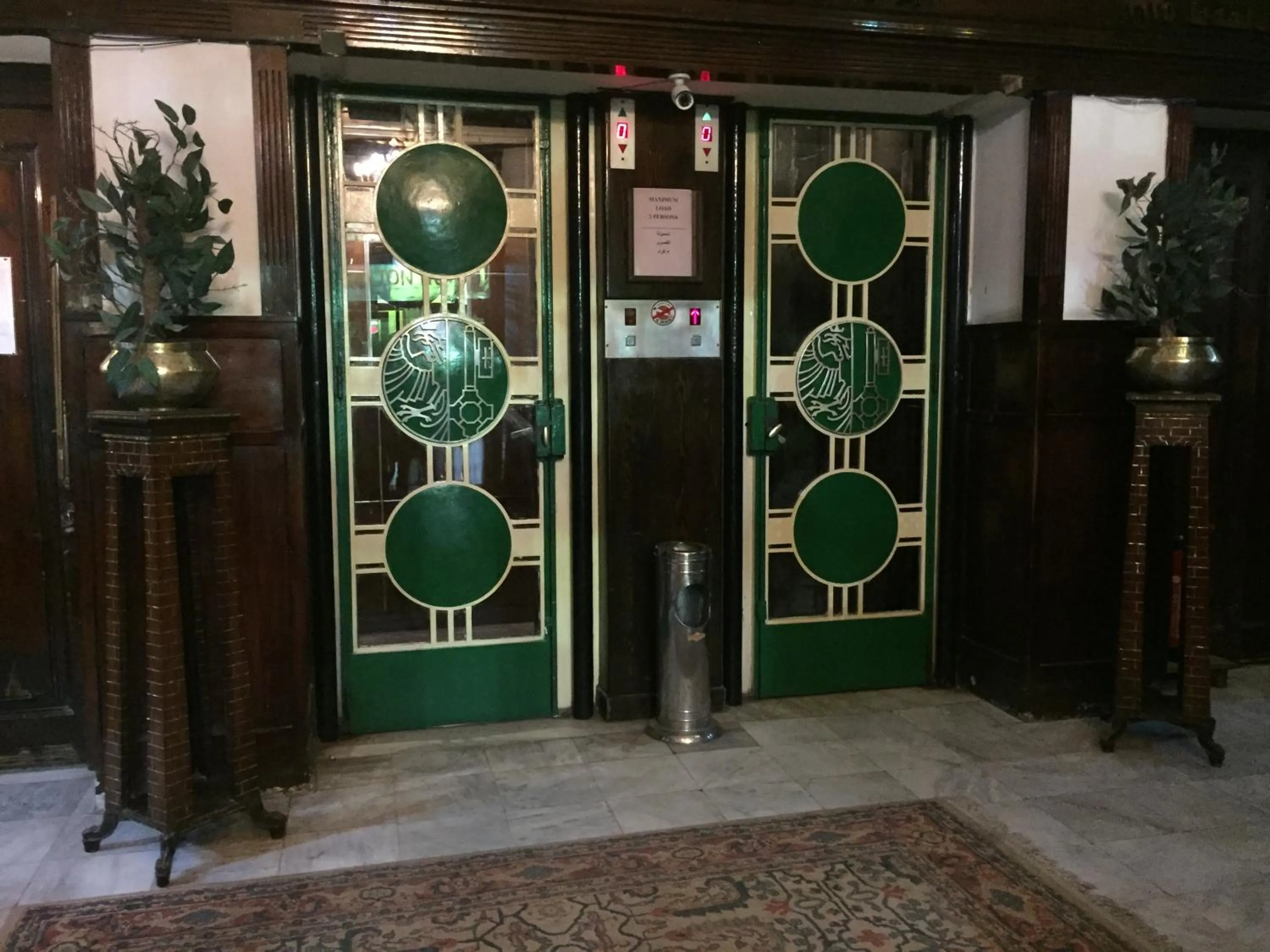 elevator in Carlton Downtown Cairo