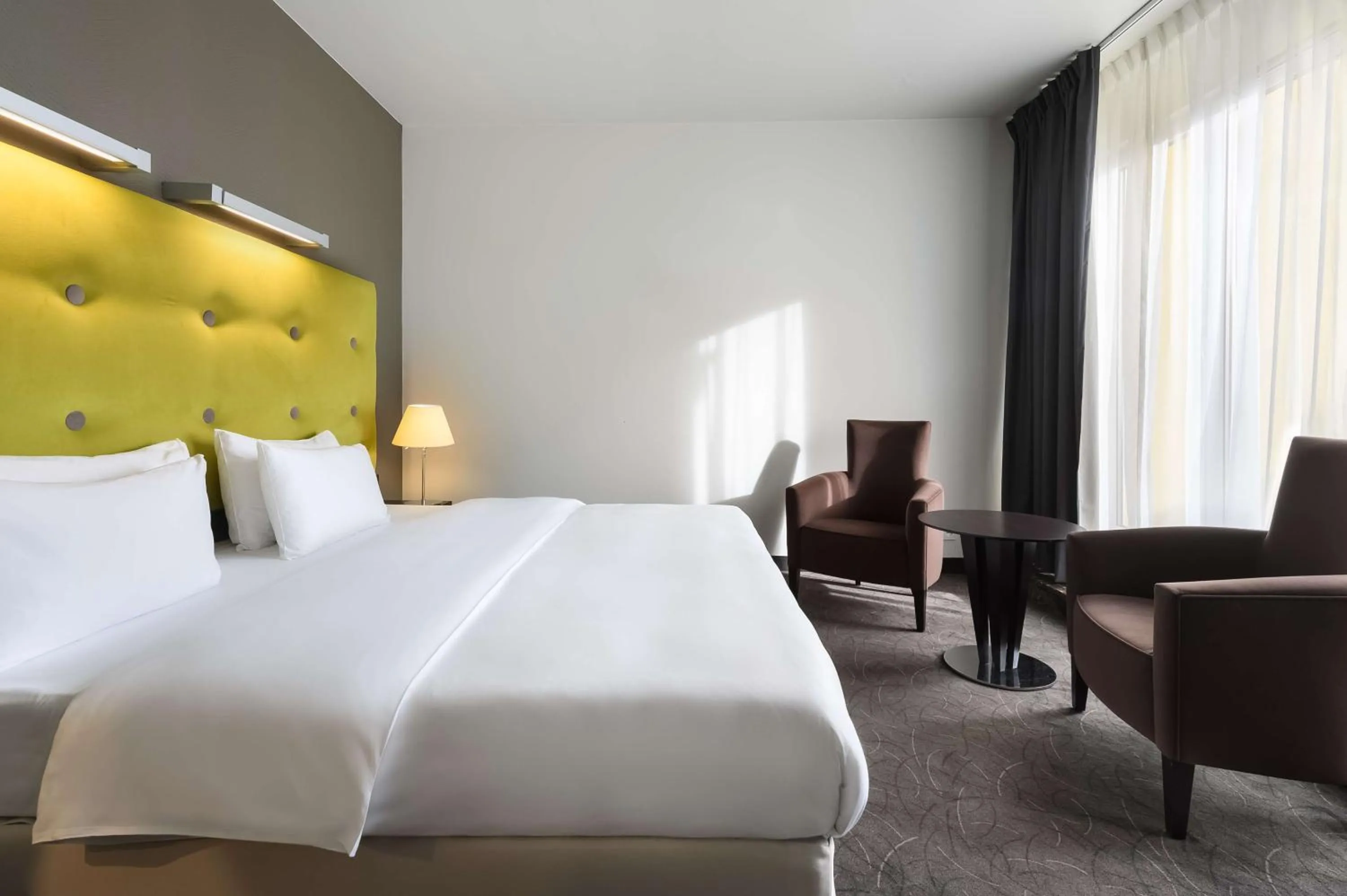 Bed in Radisson Blu Sobieski