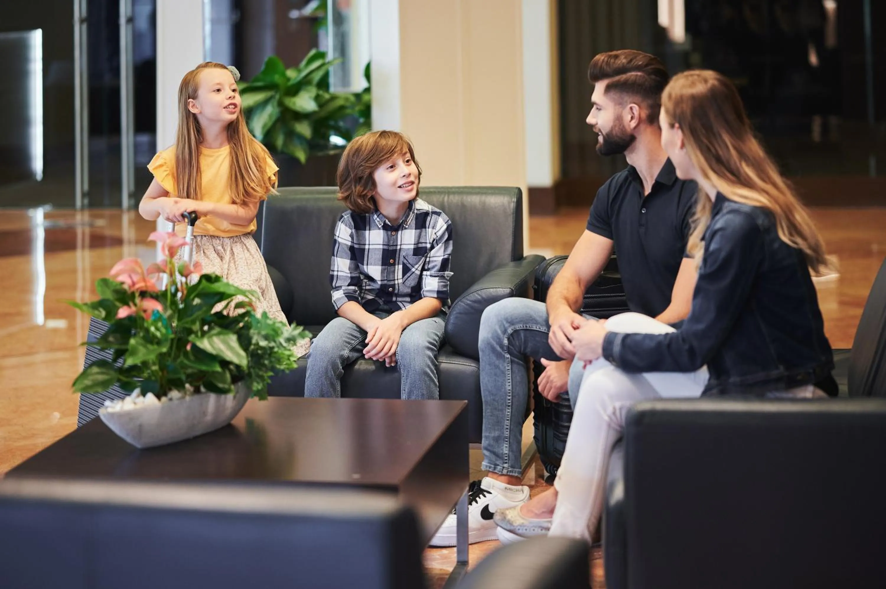 Family in Radisson Blu Sobieski