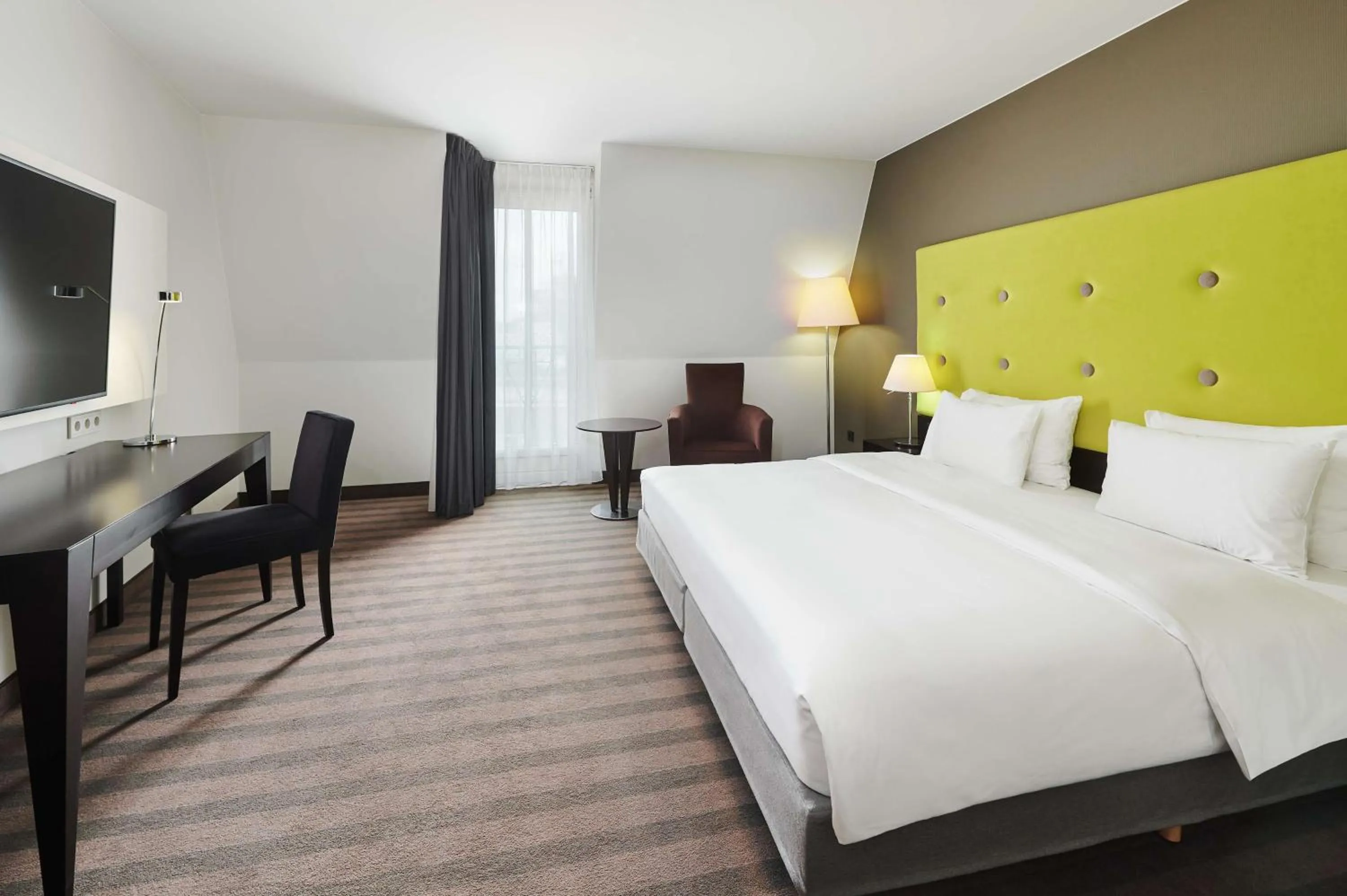 Bedroom, Bed in Radisson Blu Sobieski