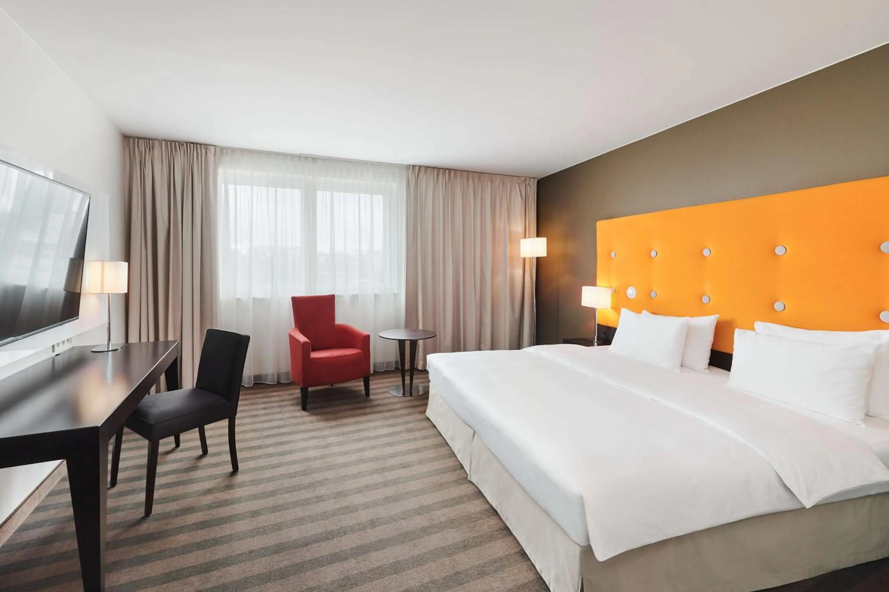 Bedroom, Bed in Radisson Blu Sobieski