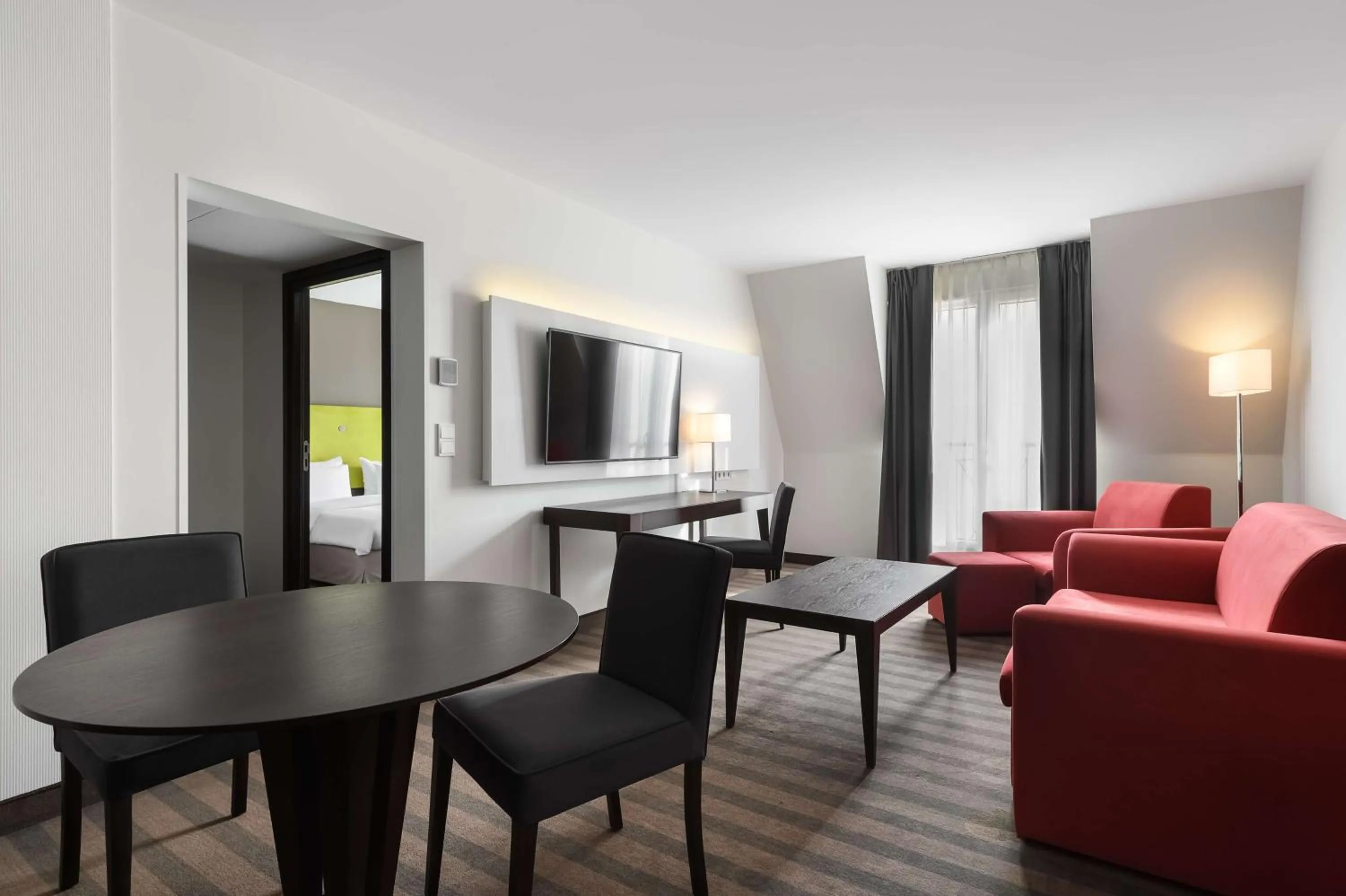 Communal lounge/ TV room in Radisson Blu Sobieski