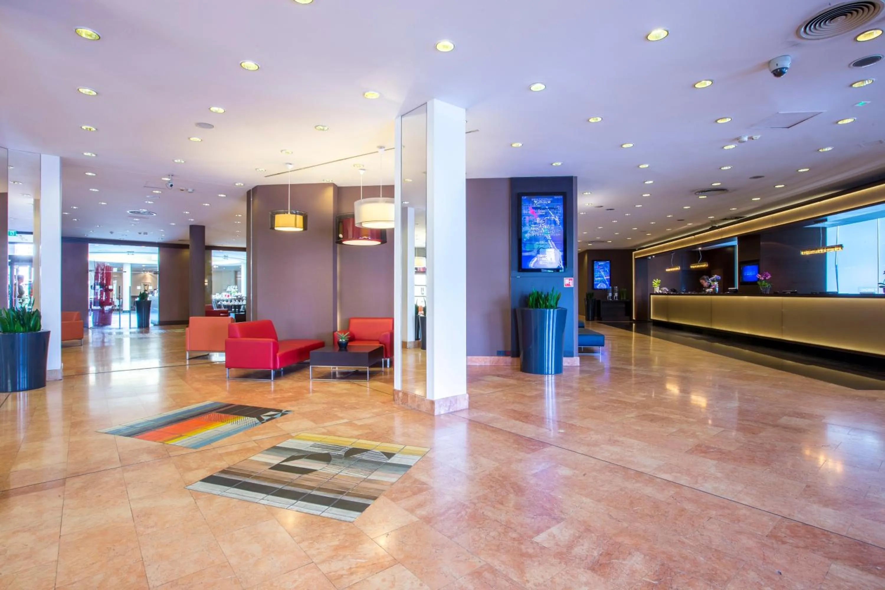 Lobby or reception in Radisson Blu Sobieski