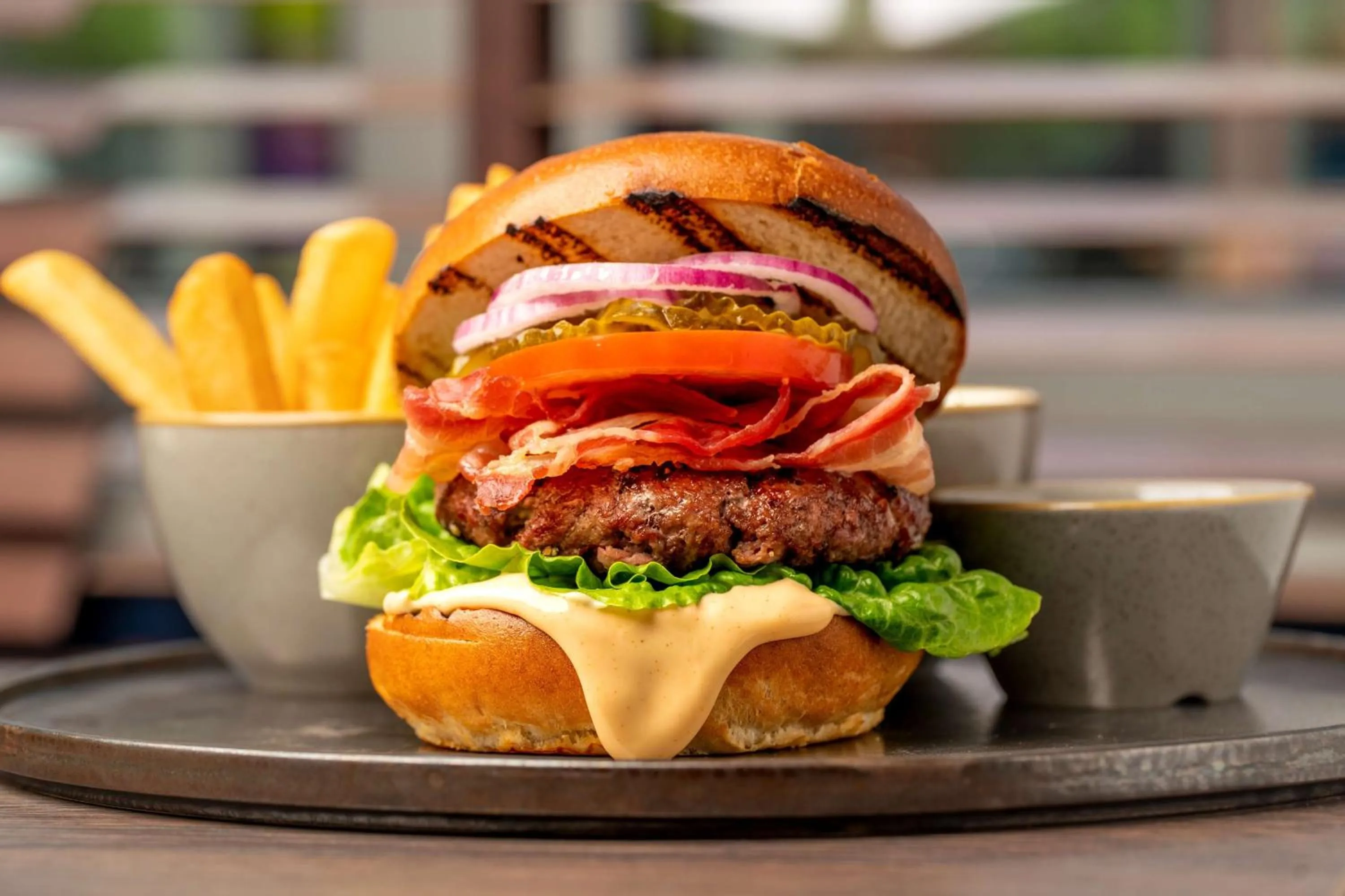 Restaurant/places to eat in Radisson Blu Sobieski