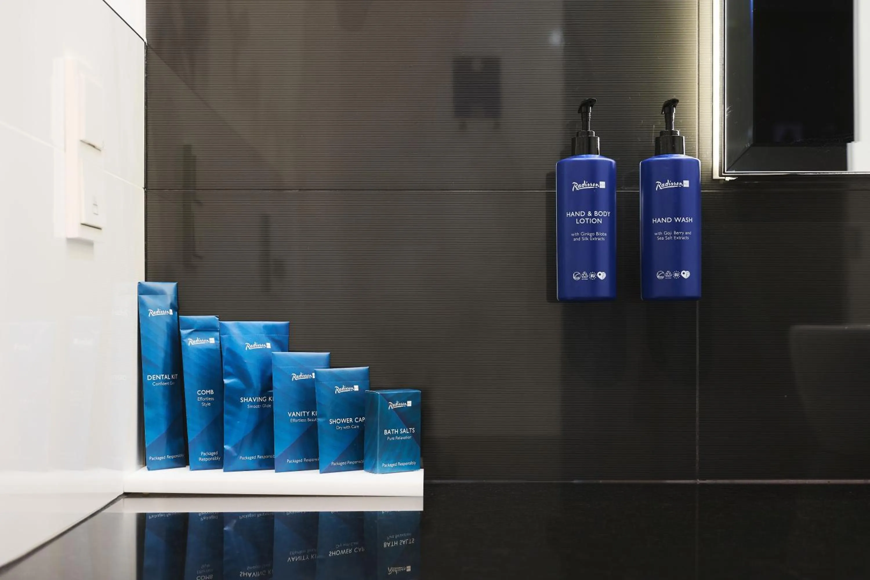 Bathroom in Radisson Blu Sobieski