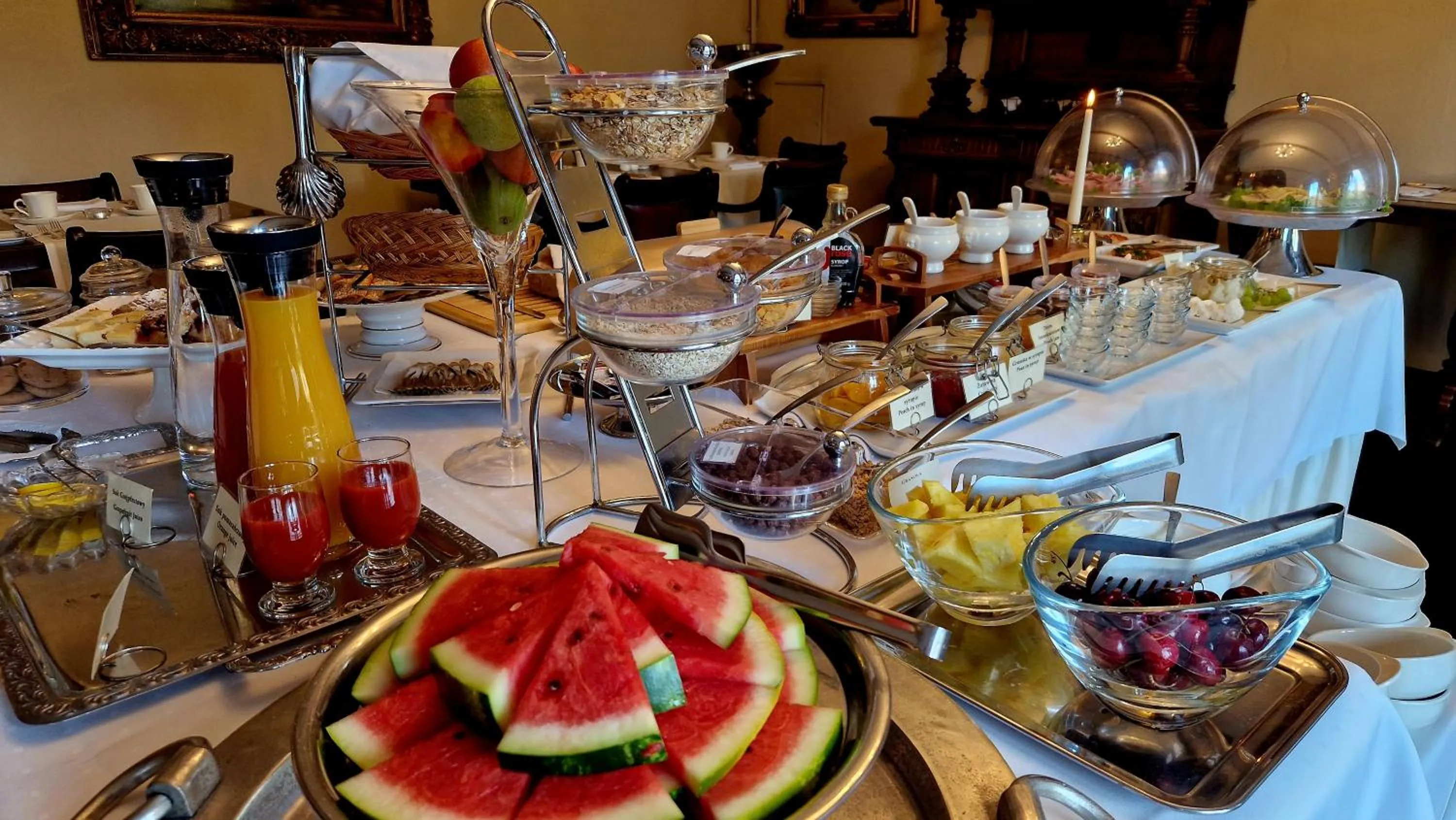 Breakfast in Podewils Old Town Gdansk