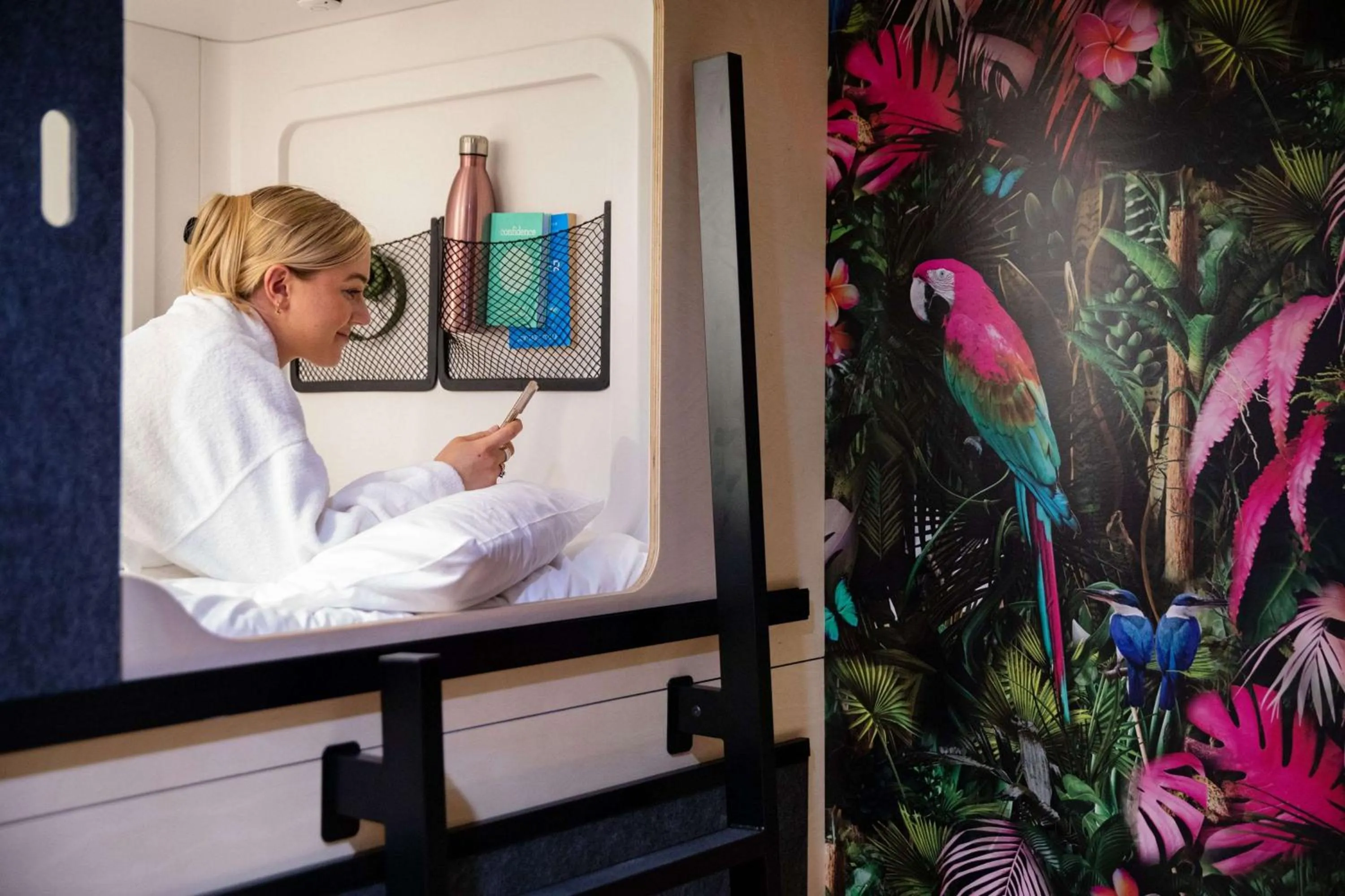 Bedroom in LyLo Auckland Hotel