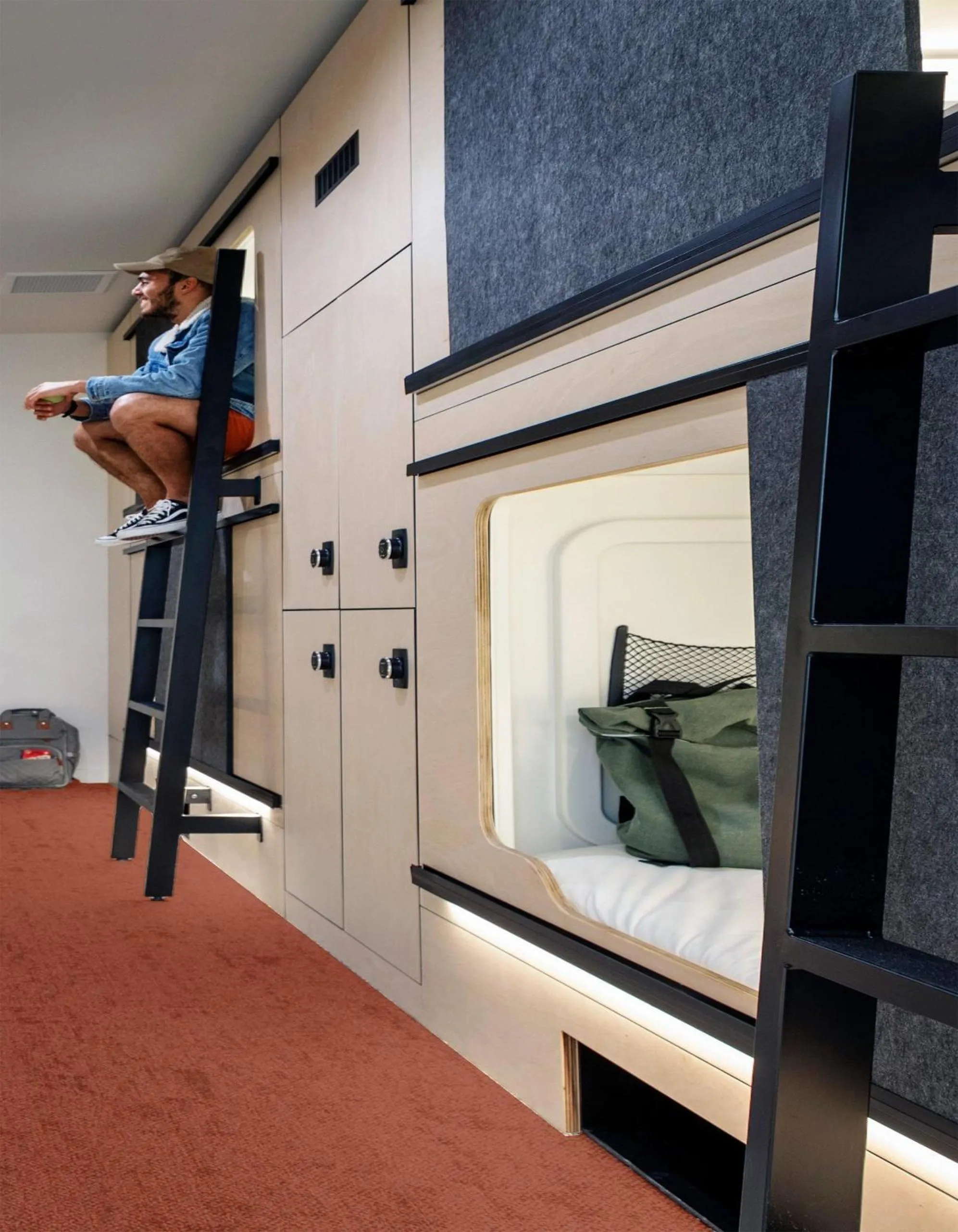 Bedroom in LyLo Auckland