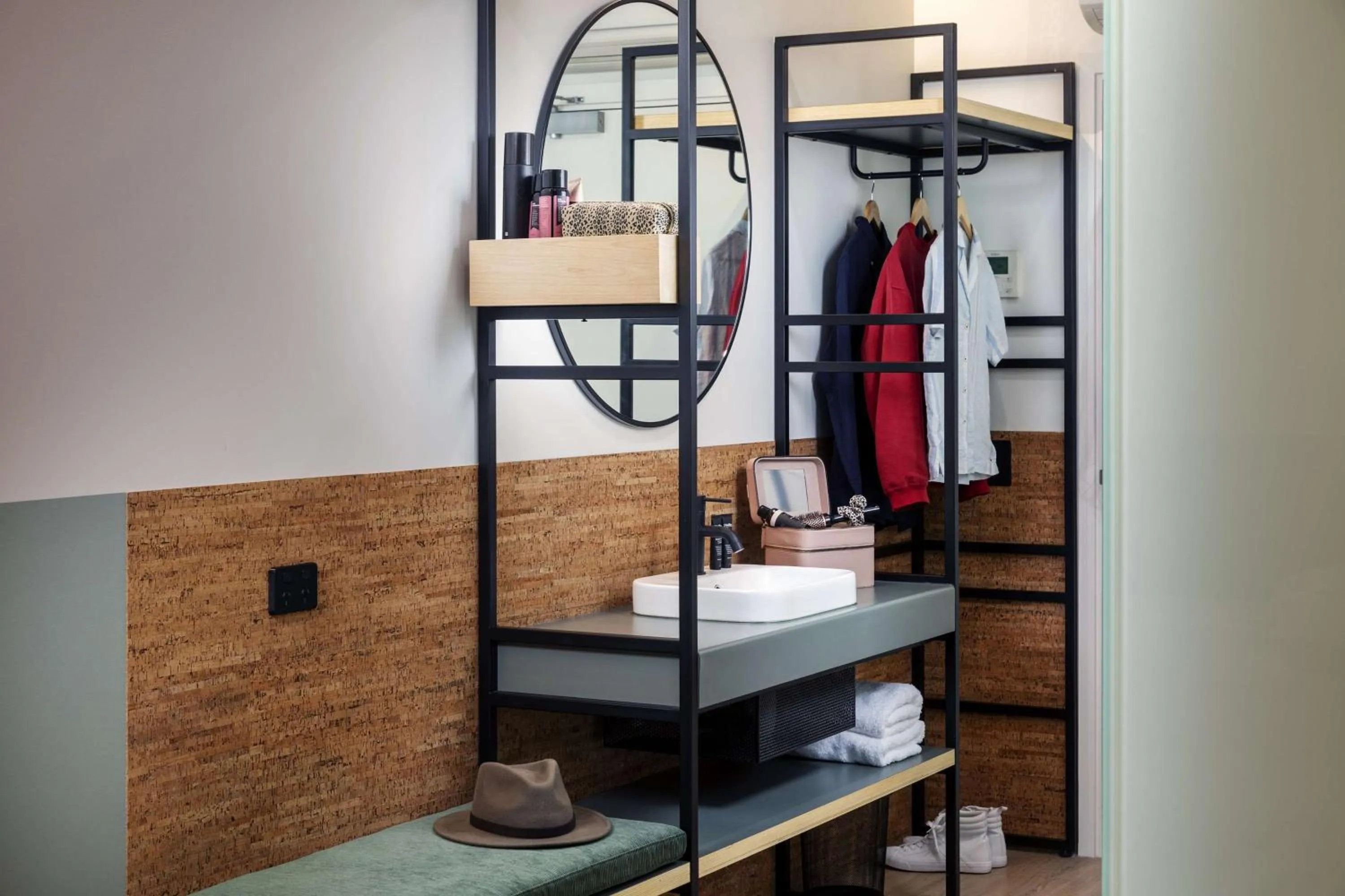 Bathroom in LyLo Auckland Hotel