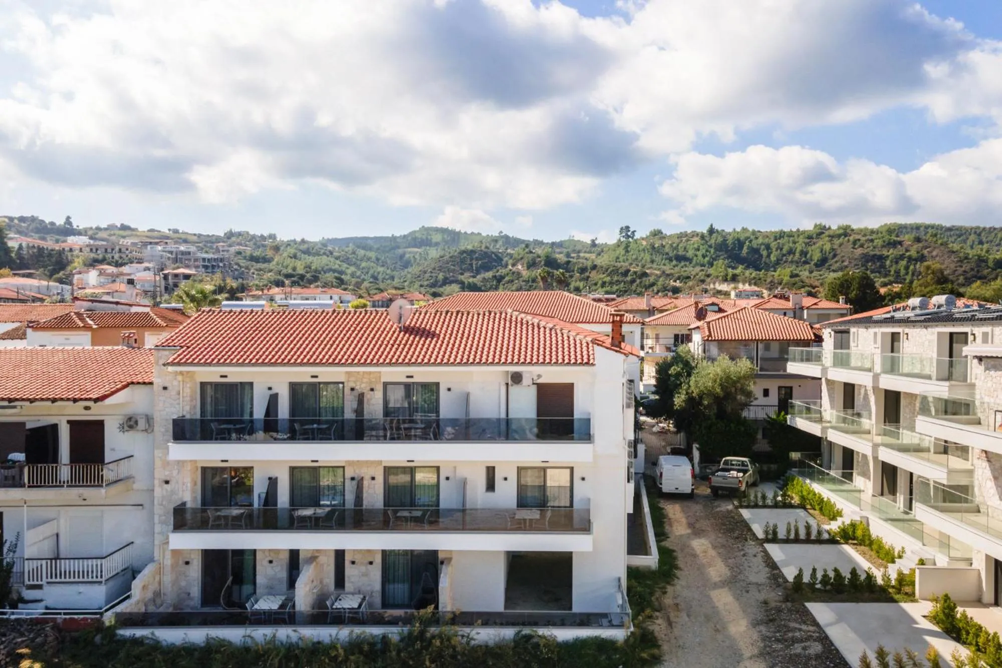 Property building in Amalthia Luxury Suites