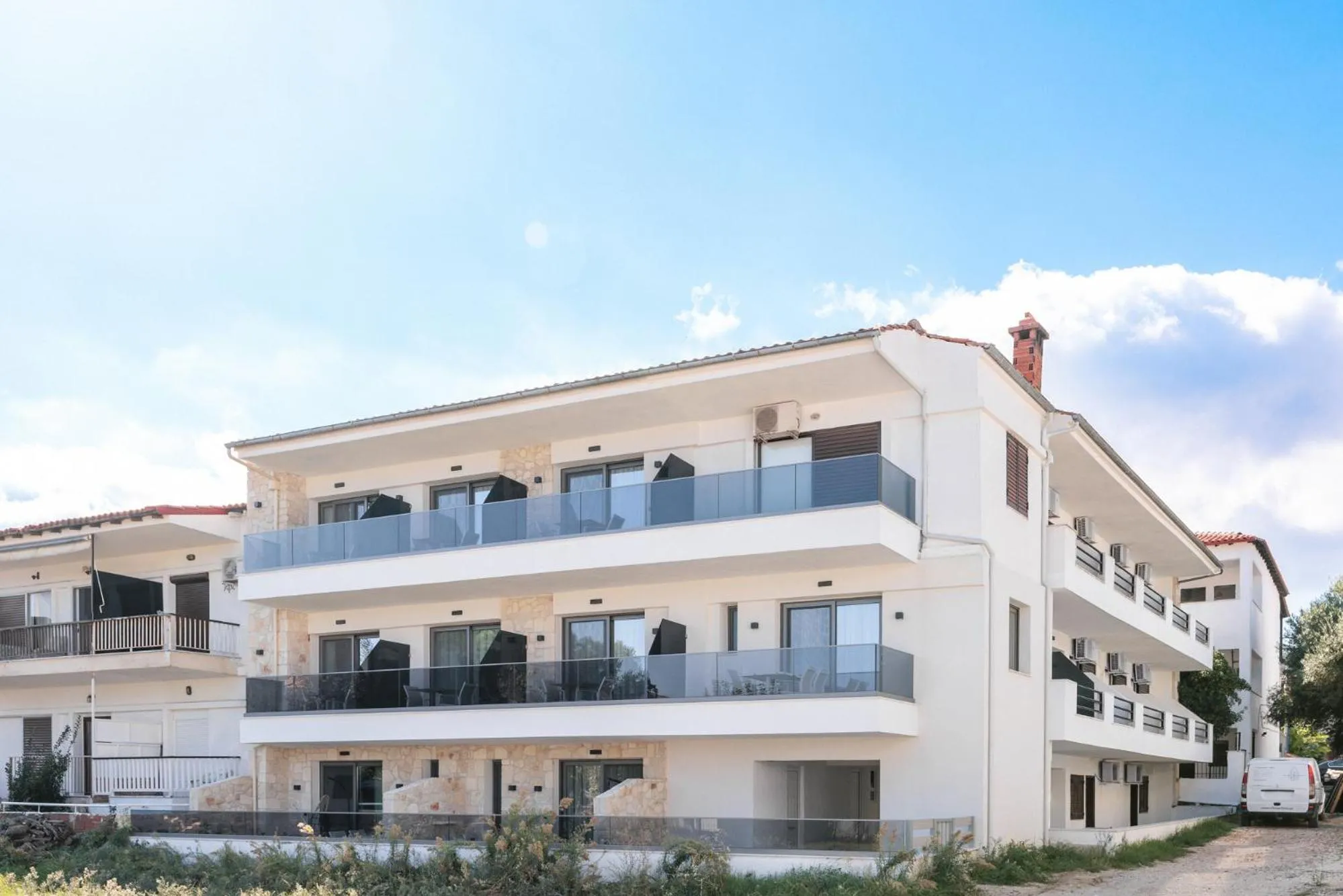 Property building in Amalthia Luxury Suites