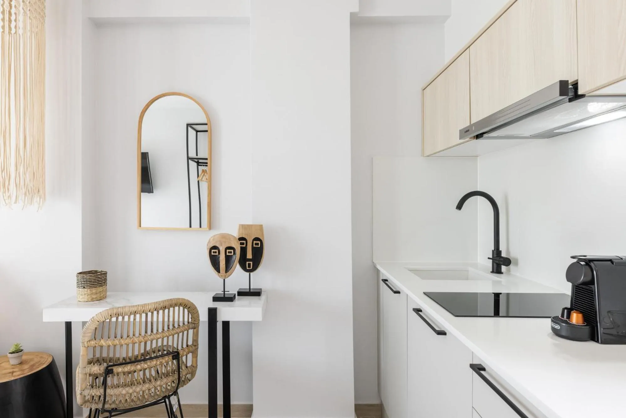 Kitchen or kitchenette in Amalthia Luxury Suites