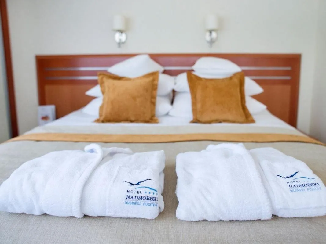 Bed in Hotel Nadmorski