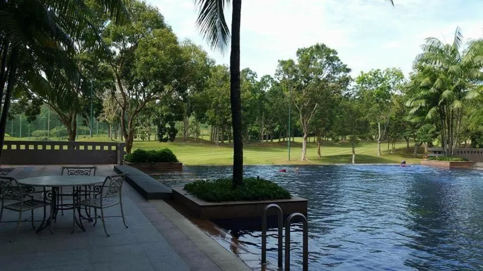 Pool view in Garden View Pulai Springs Resort