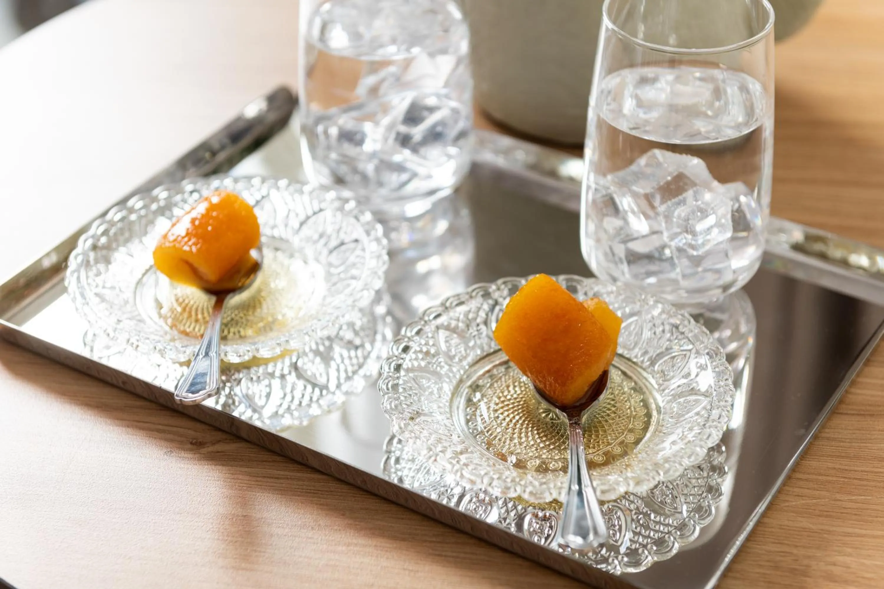 Food in Epoch House & The Orange Shop - Adults Only