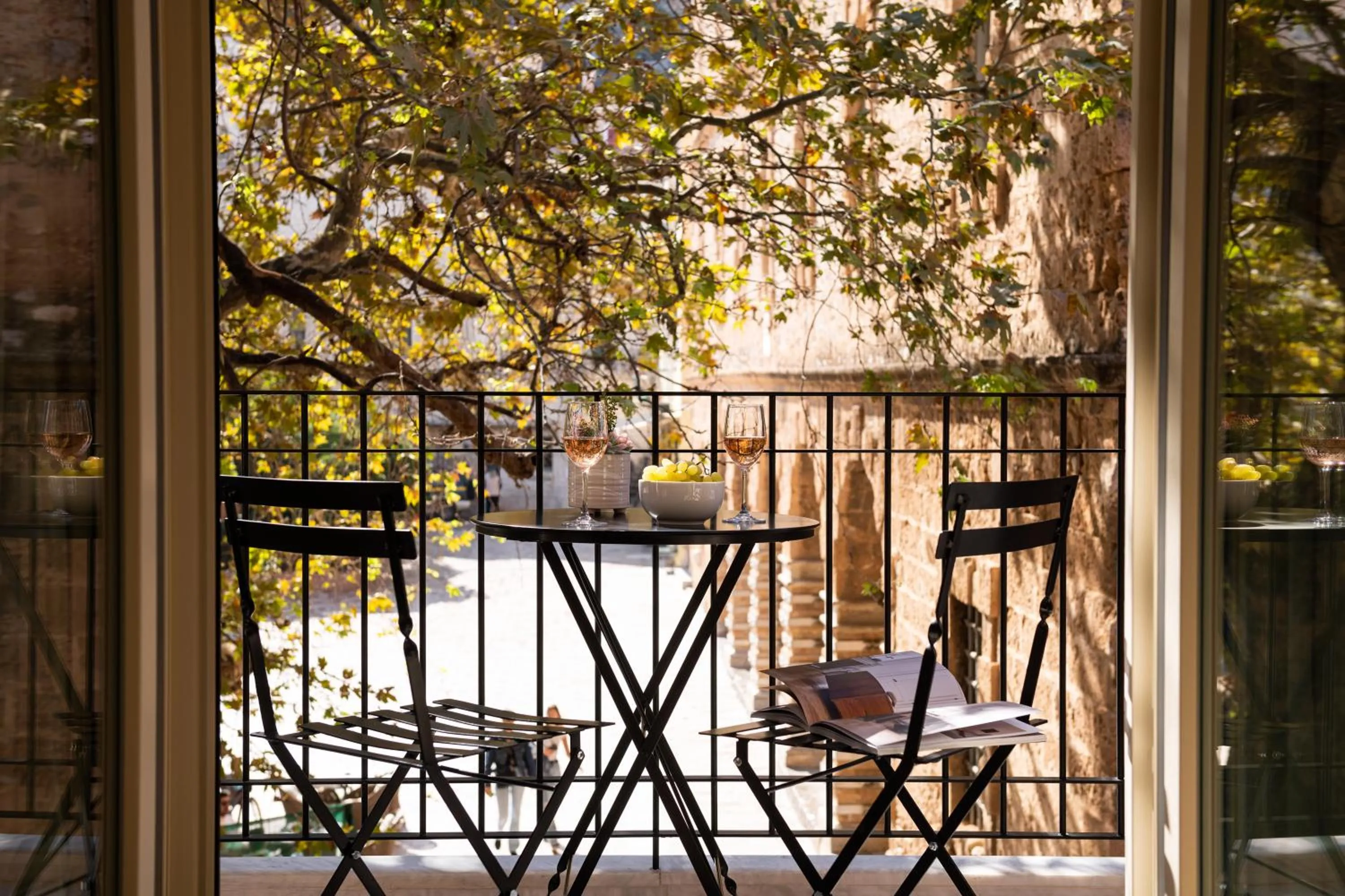 Balcony/Terrace in Epoch House & The Orange Shop - Adults Only