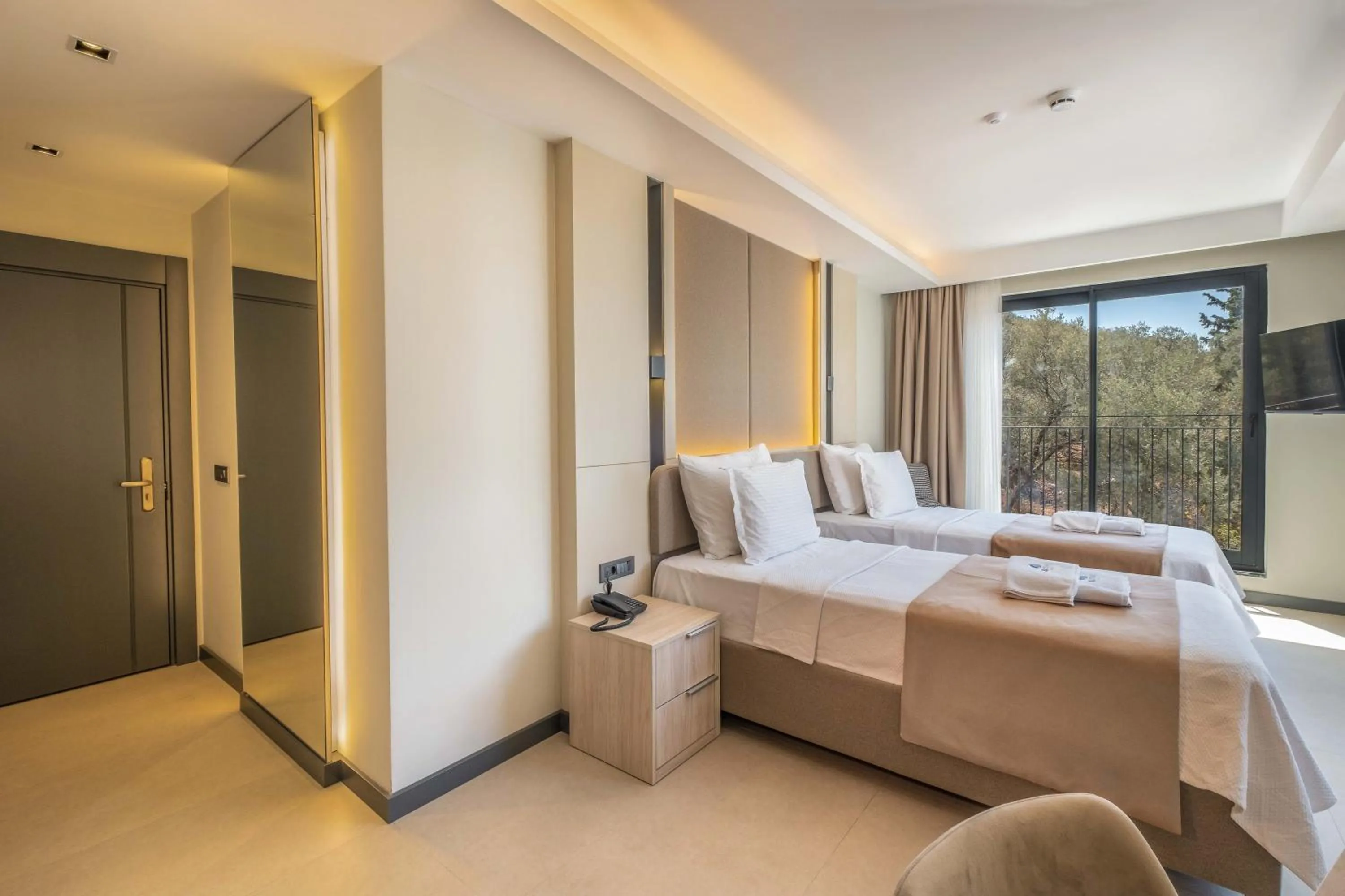 Bed in SeaTown Hotel