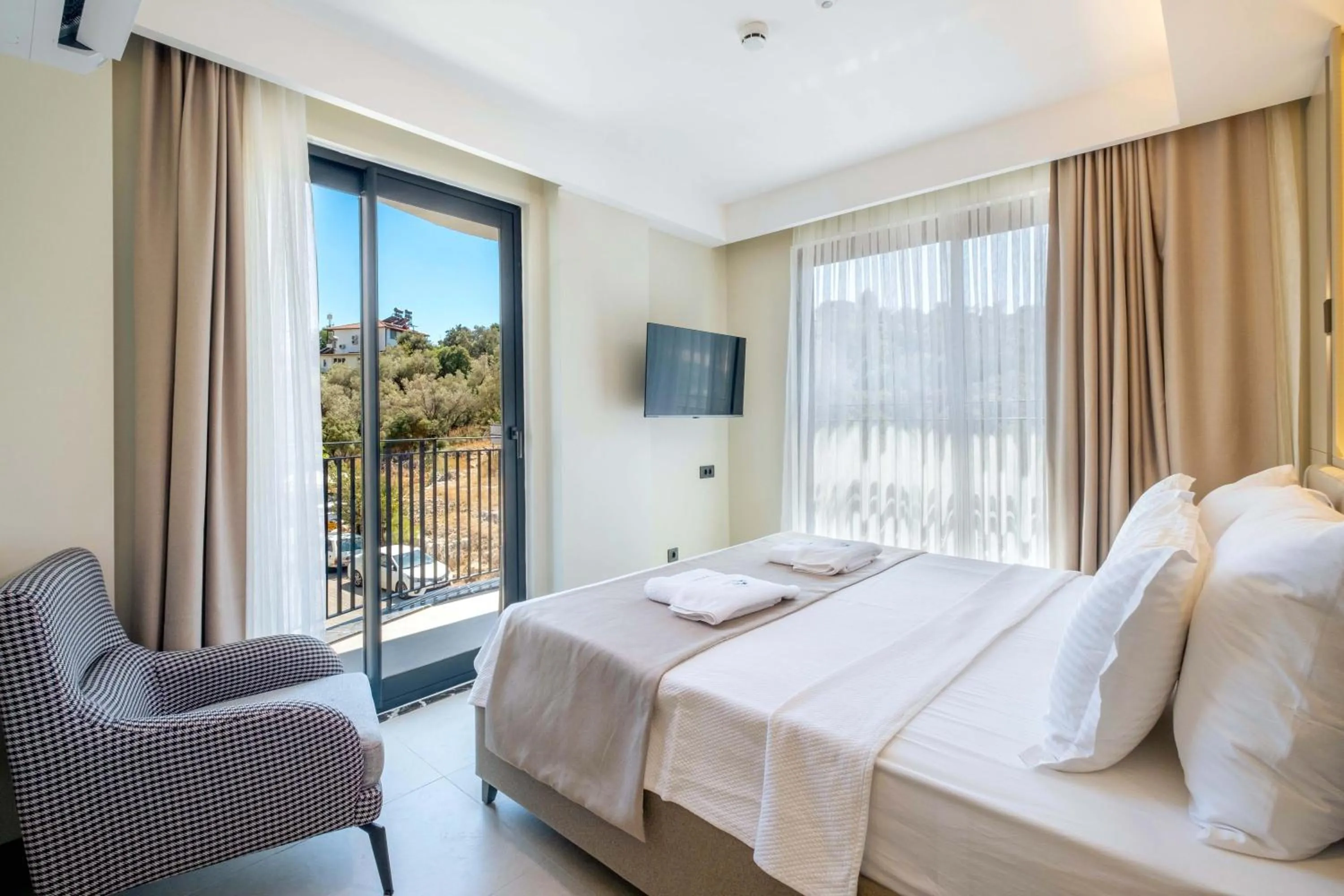 Bed in SeaTown Hotel