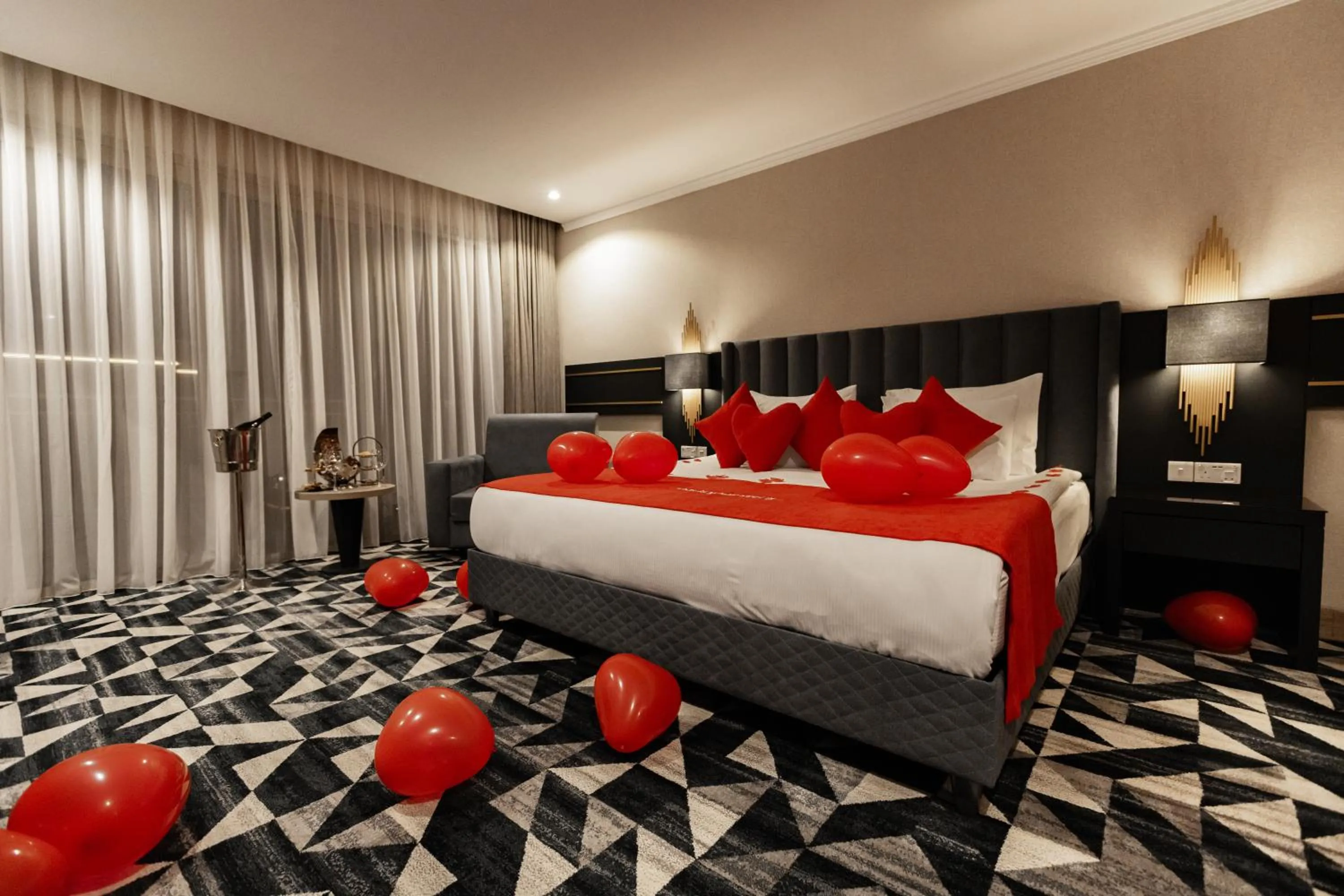 Decorative detail, Bed in The Arkin Iskele