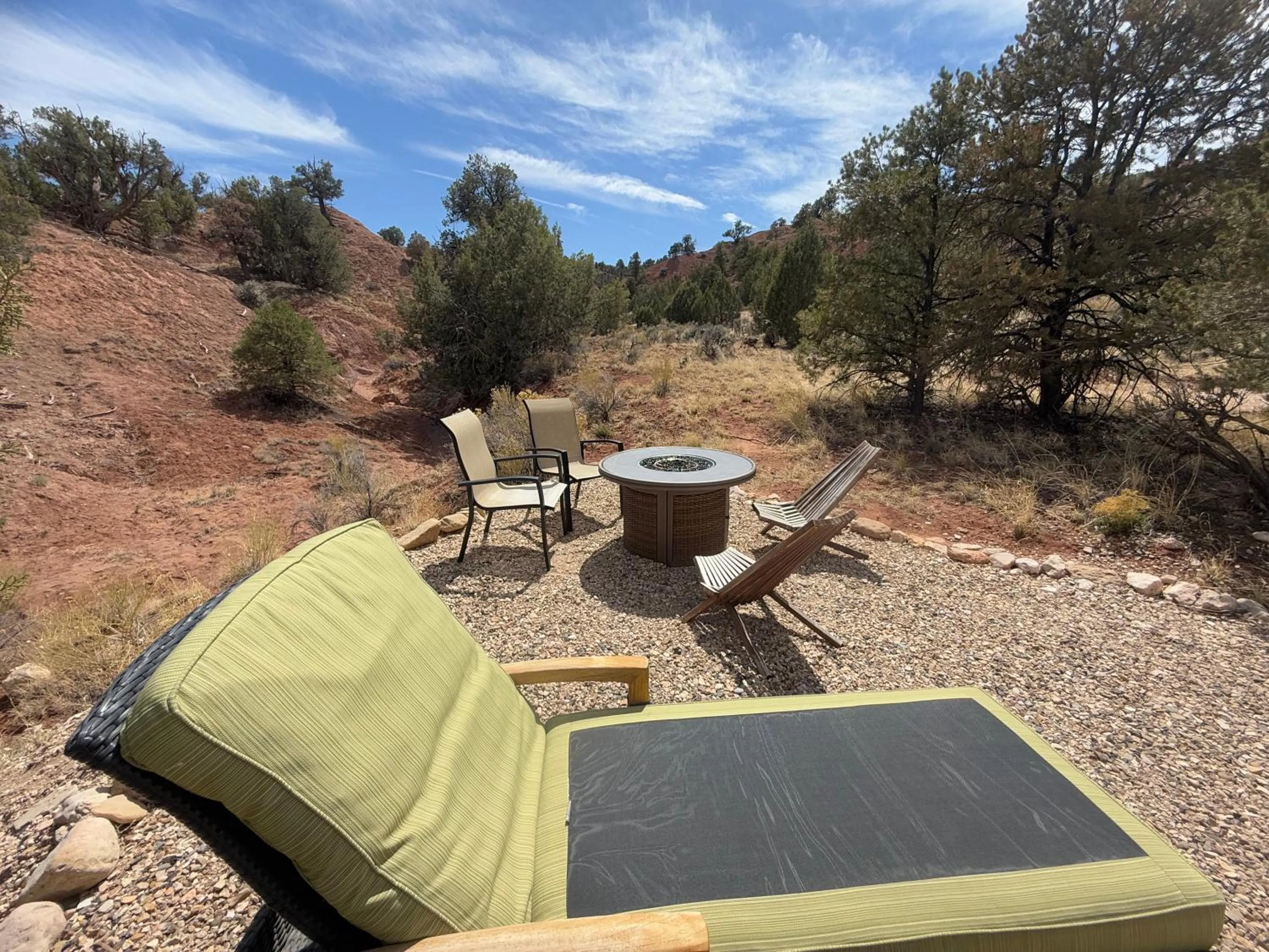 Patio in Bryce Glamp And Camp
