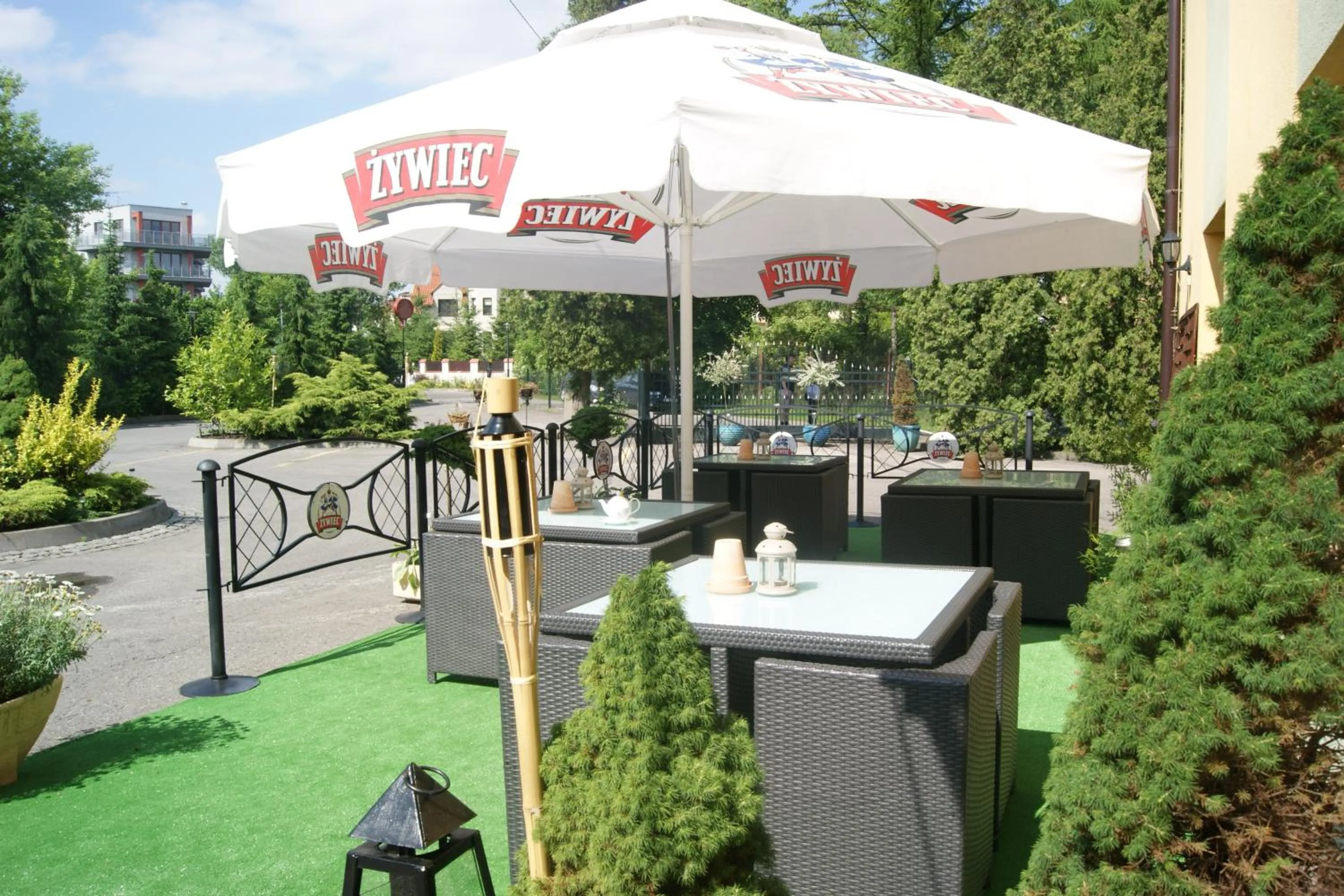 Garden in Hotel Petrus