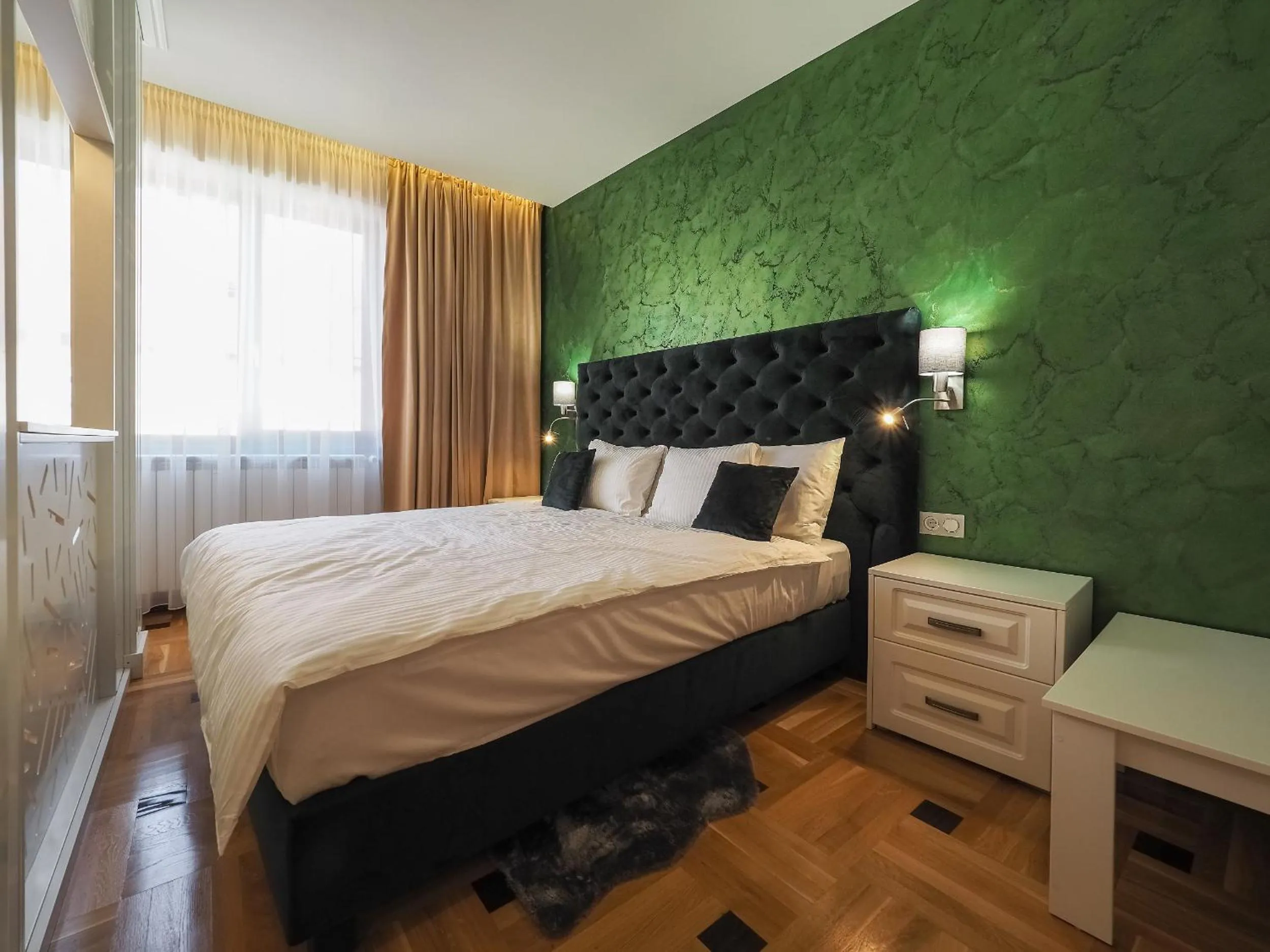 Bedroom, Bed in Boutique Central