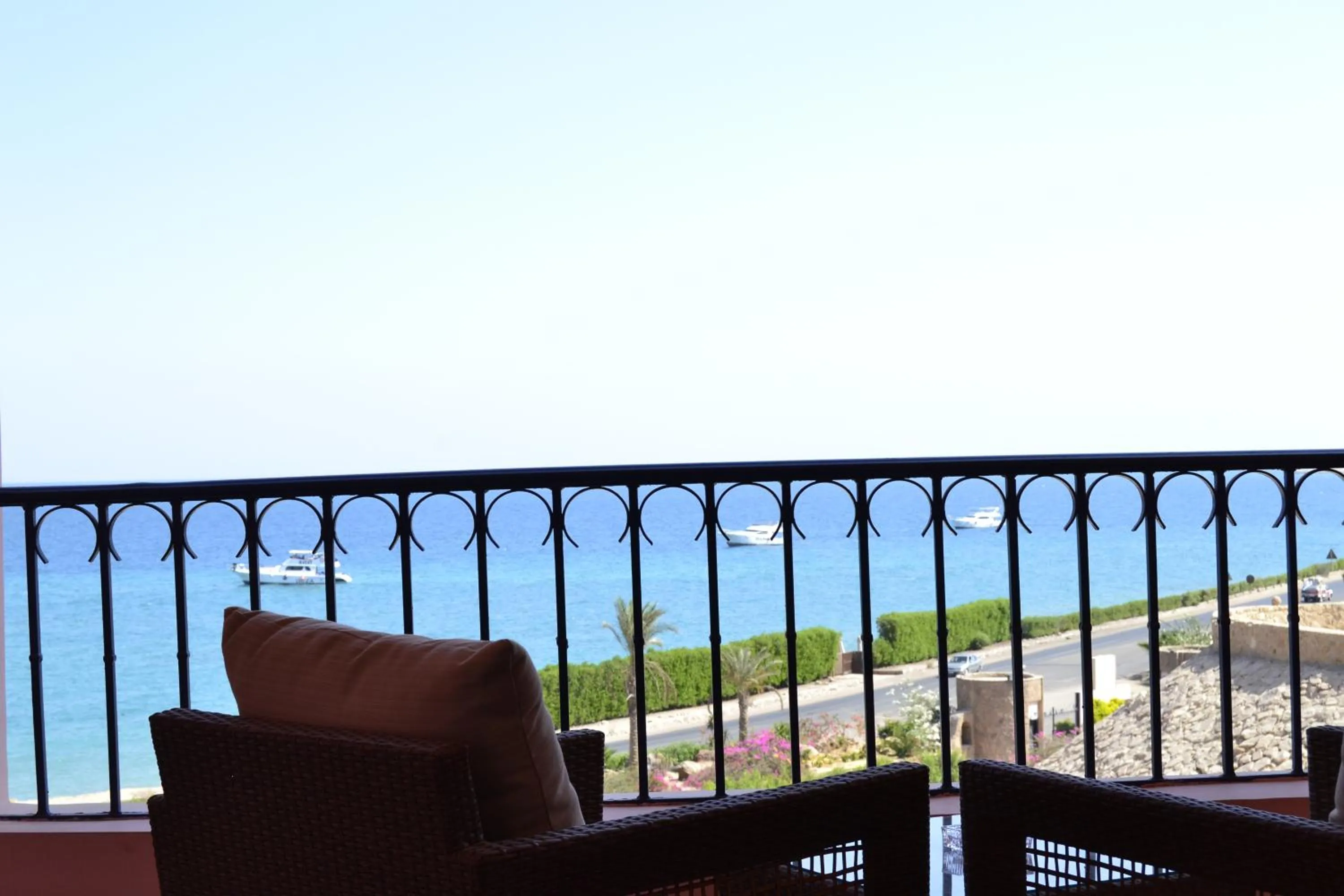 Sea view in La Siesta Hotel Al Sokhna