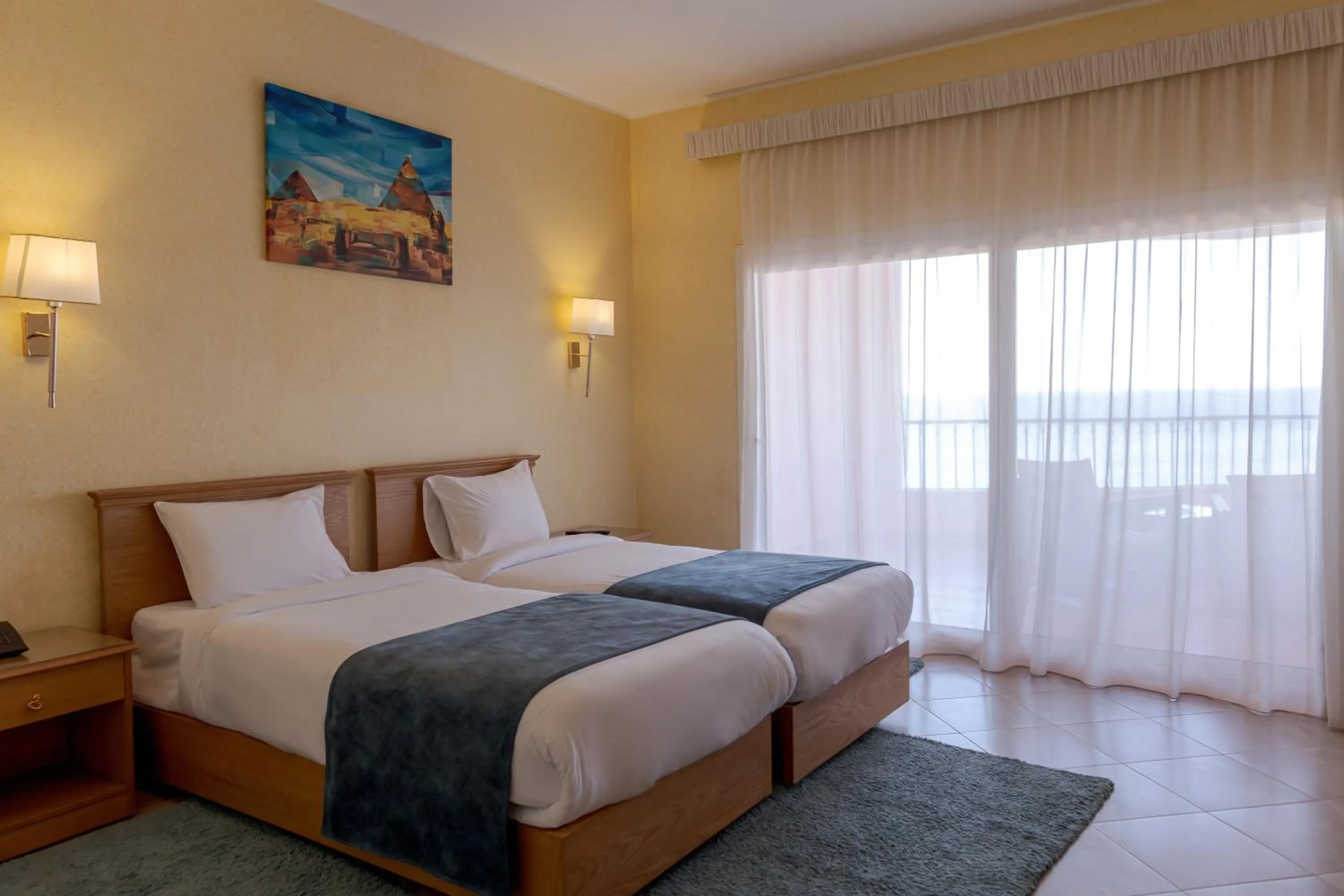 Bed in La Siesta Hotel Al Sokhna