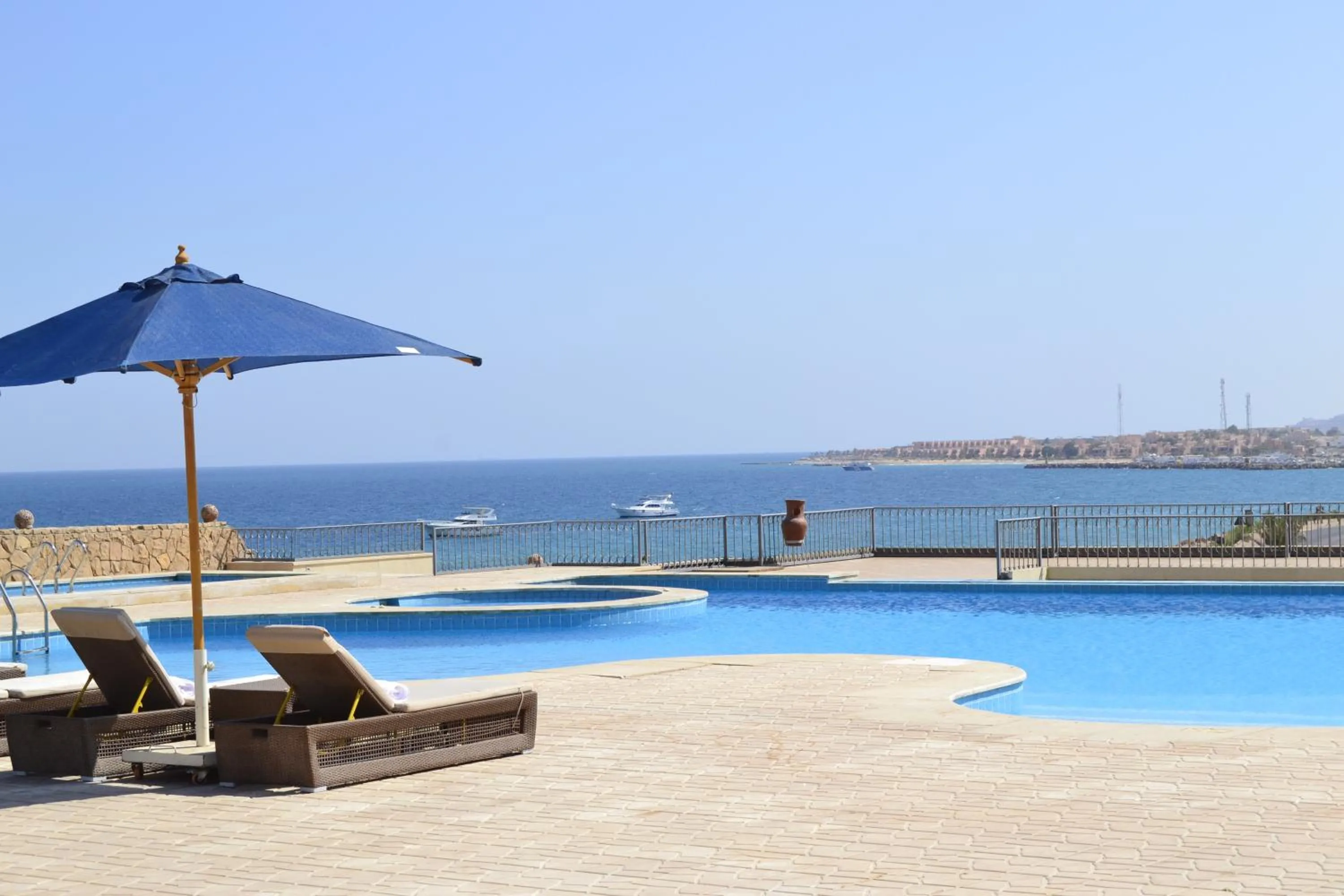 Swimming pool in La Siesta Hotel Al Sokhna