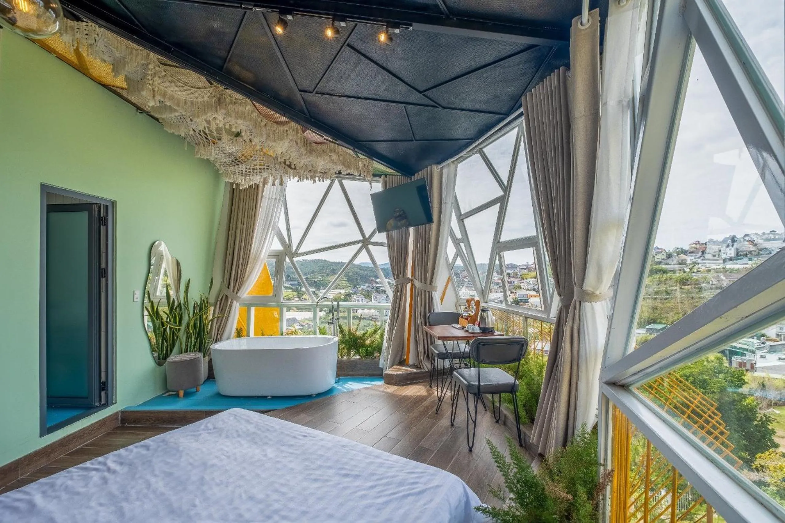 Bedroom, Bed in Orimi Cafe & Homies Dalat