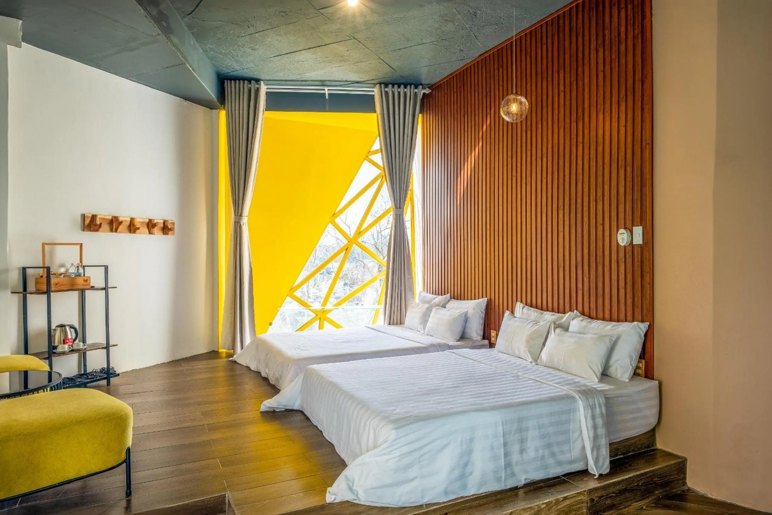 Bedroom, Bed in Orimi Cafe & Homies Dalat