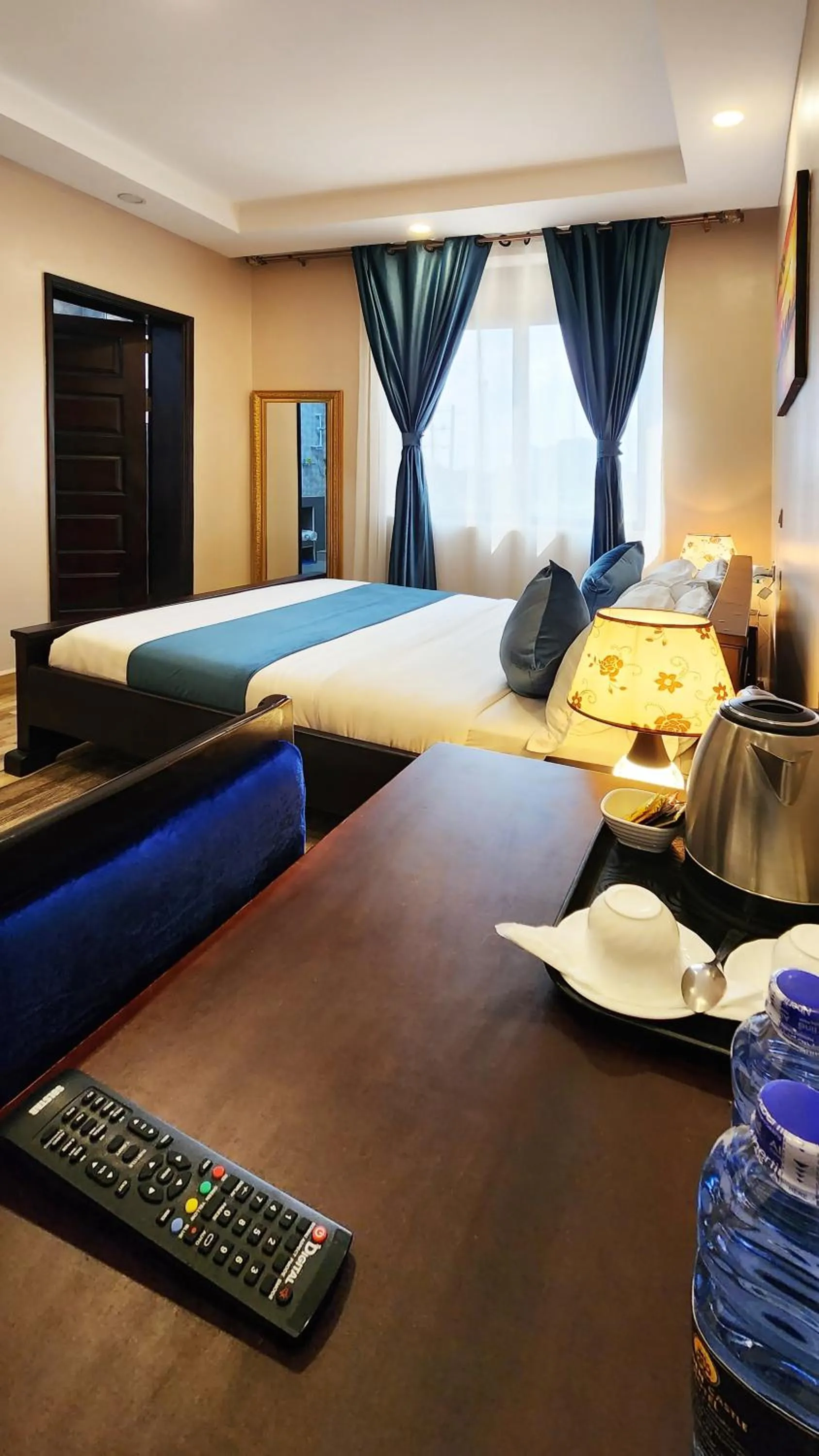 Bed in Golden Castle Hotel Hoima