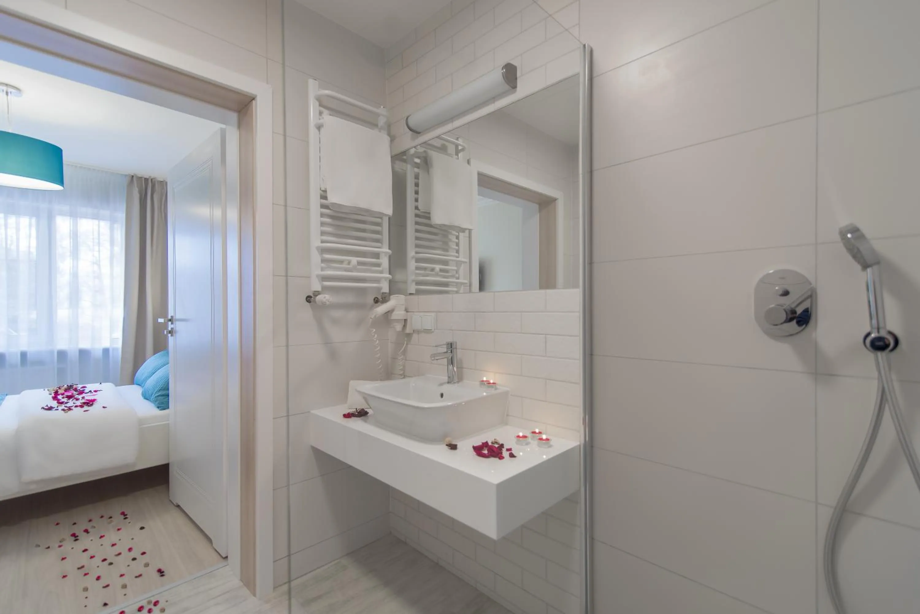 Shower in Villa Angela